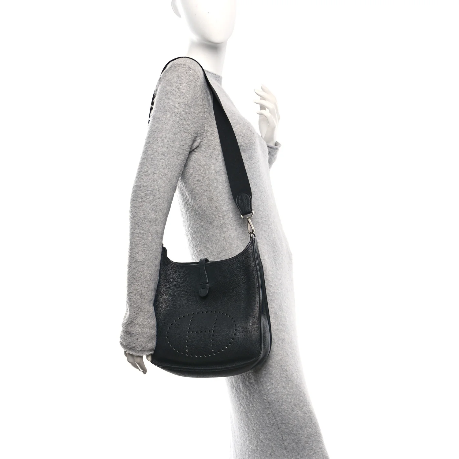 Taurillon Clemence Evelyne II PM Black - Image 2