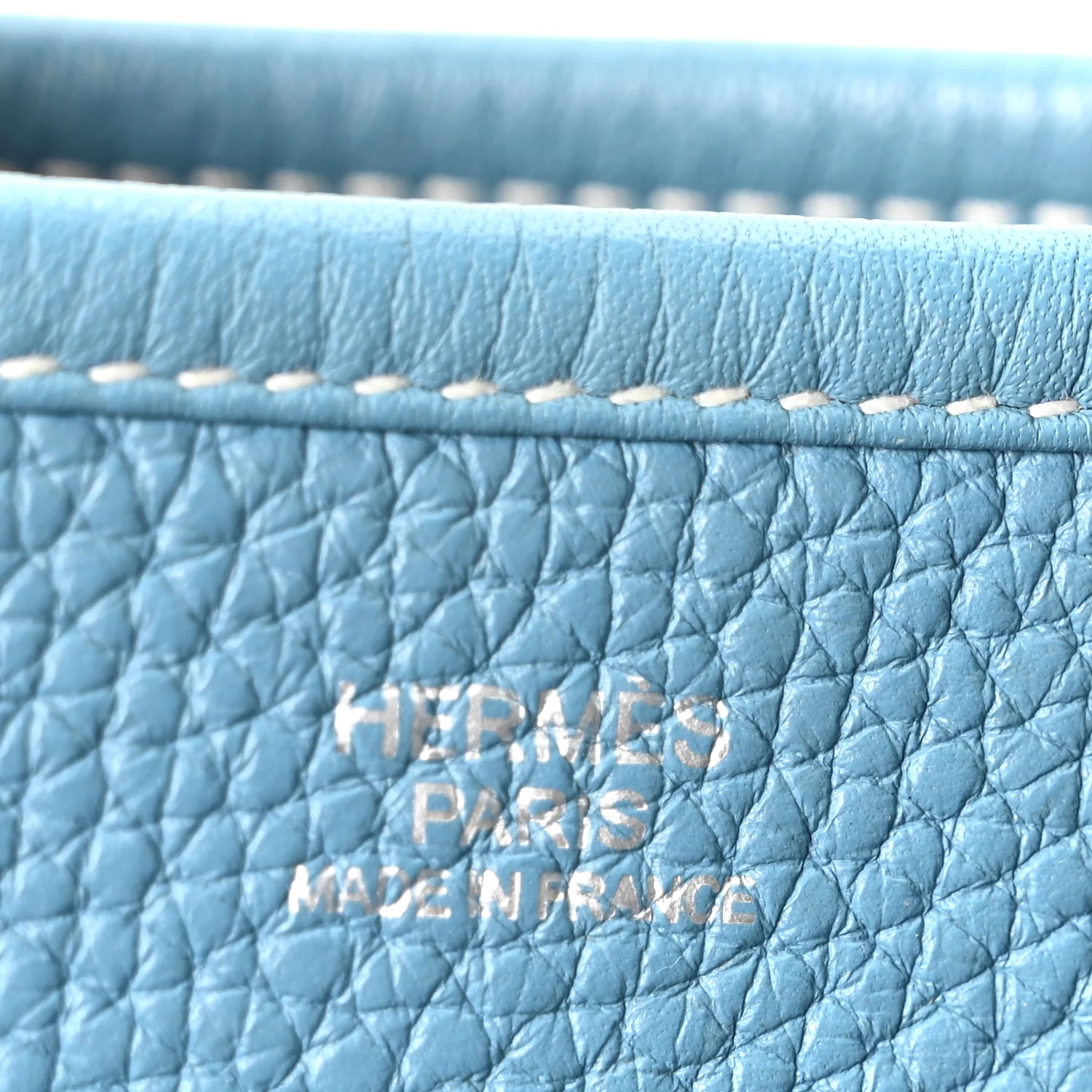 Taurillon Clemence Evelyne III GM Blue Jean - Image 6