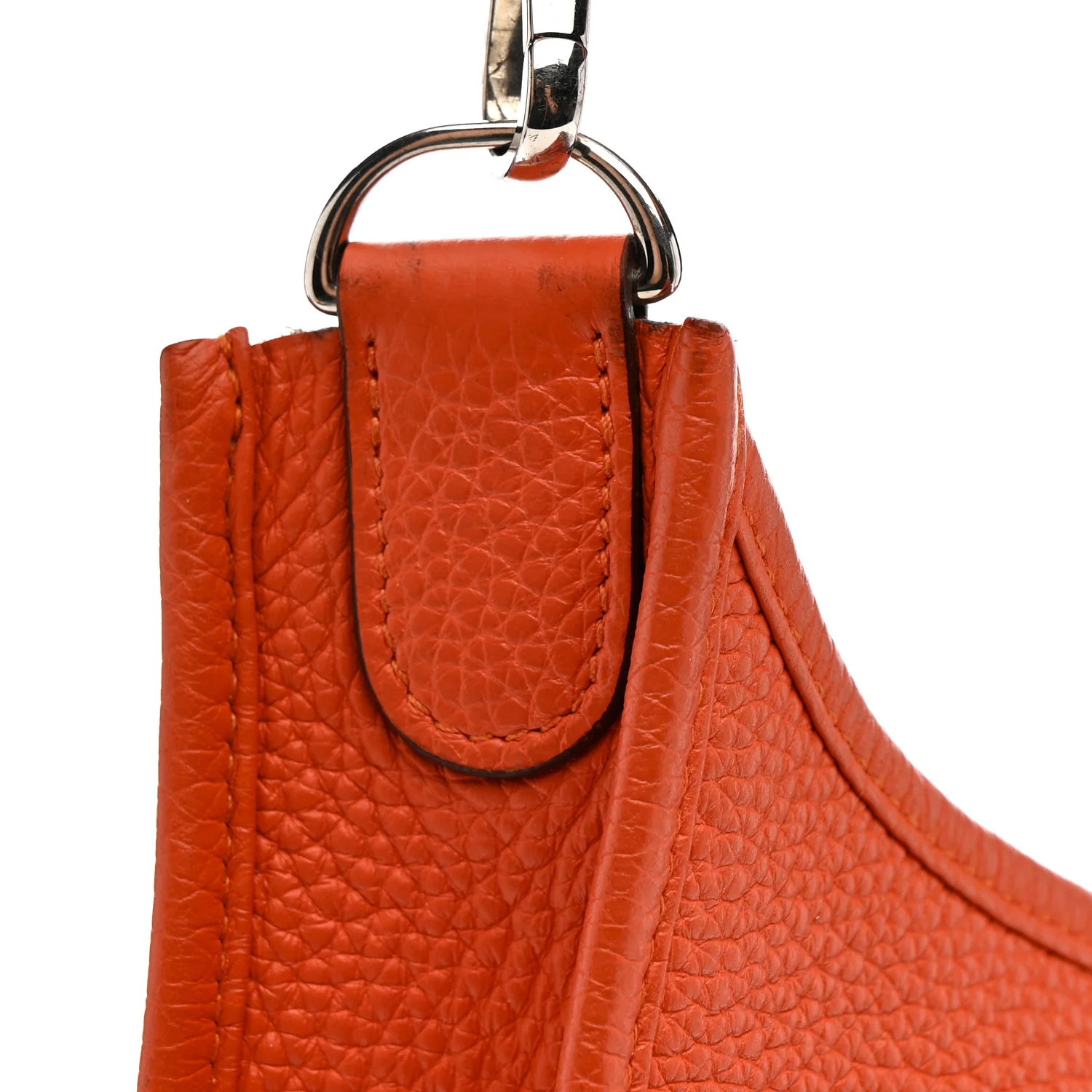 Taurillon Clemence Evelyne III GM Orange - Image 12