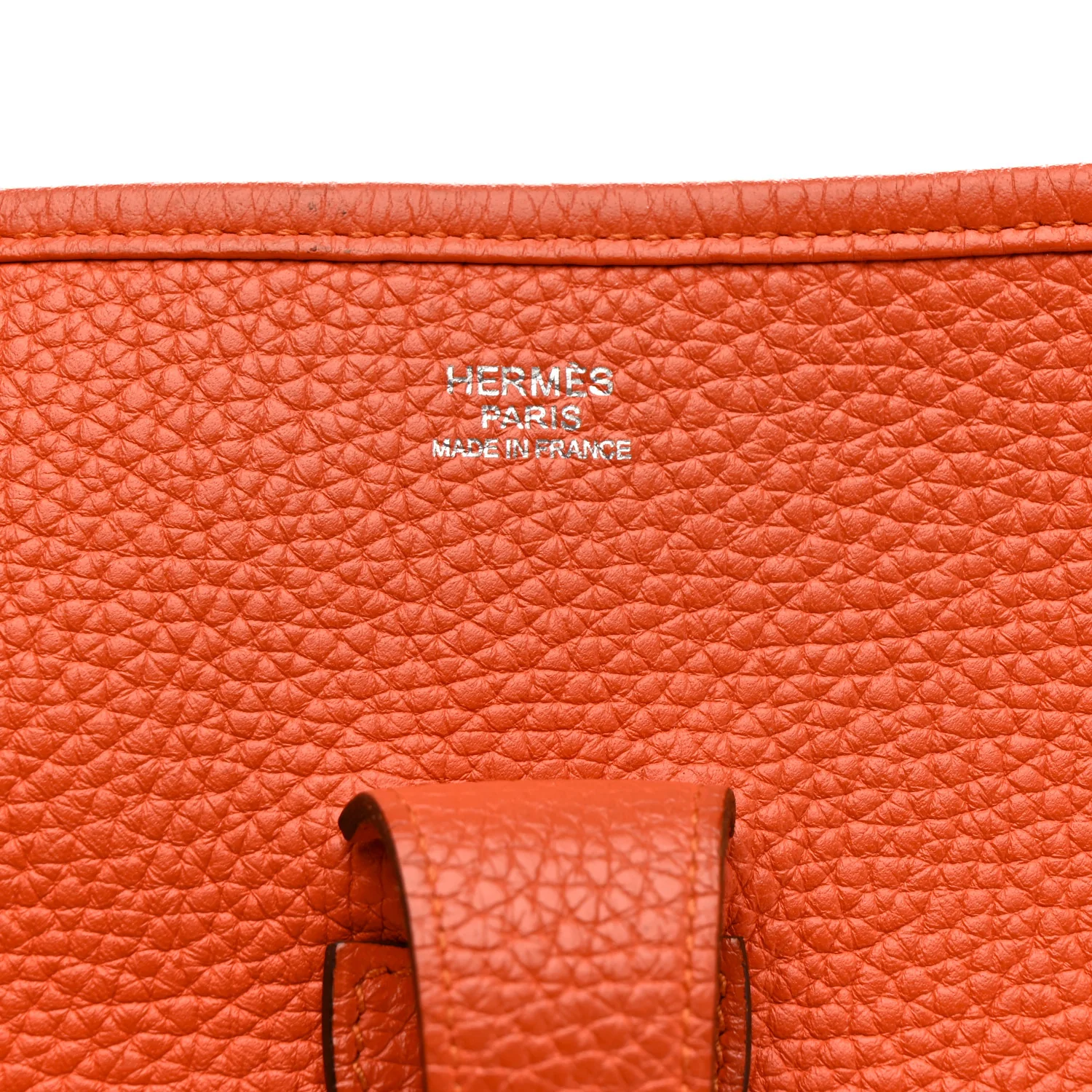 Taurillon Clemence Evelyne III GM Orange - Image 6