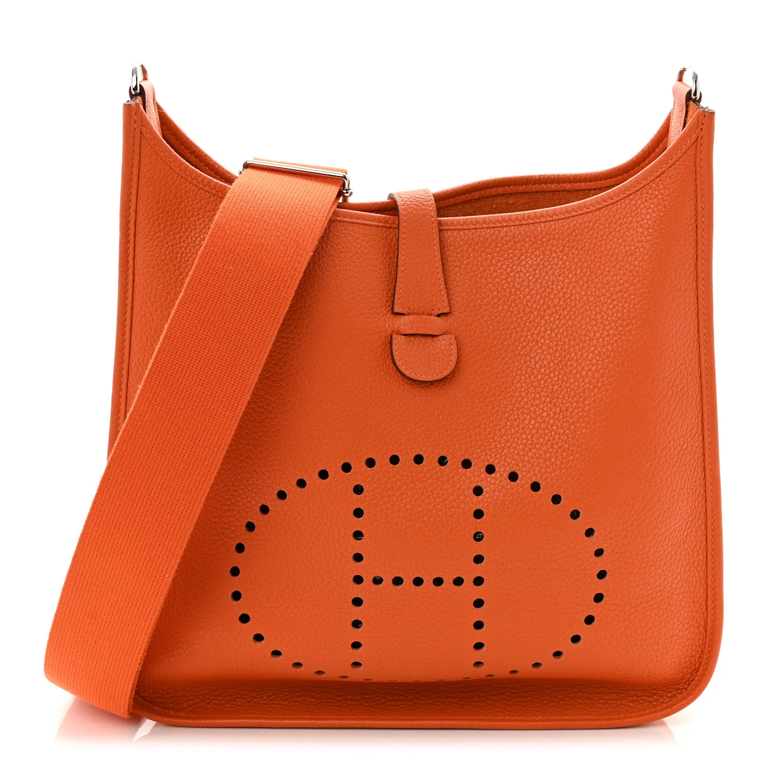 Taurillon Clemence Evelyne III GM Orange - Image 2