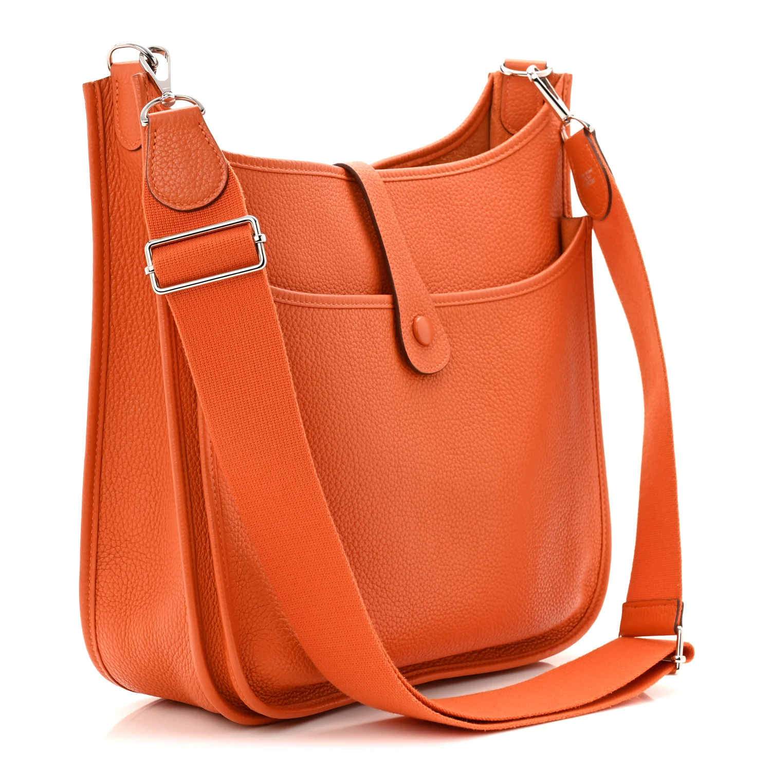 Taurillon Clemence Evelyne III GM Orange - Image 4