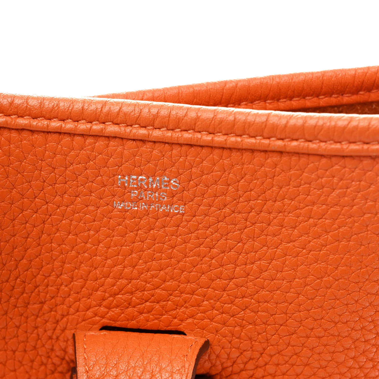 Taurillon Clemence Evelyne III GM Orange - Image 13