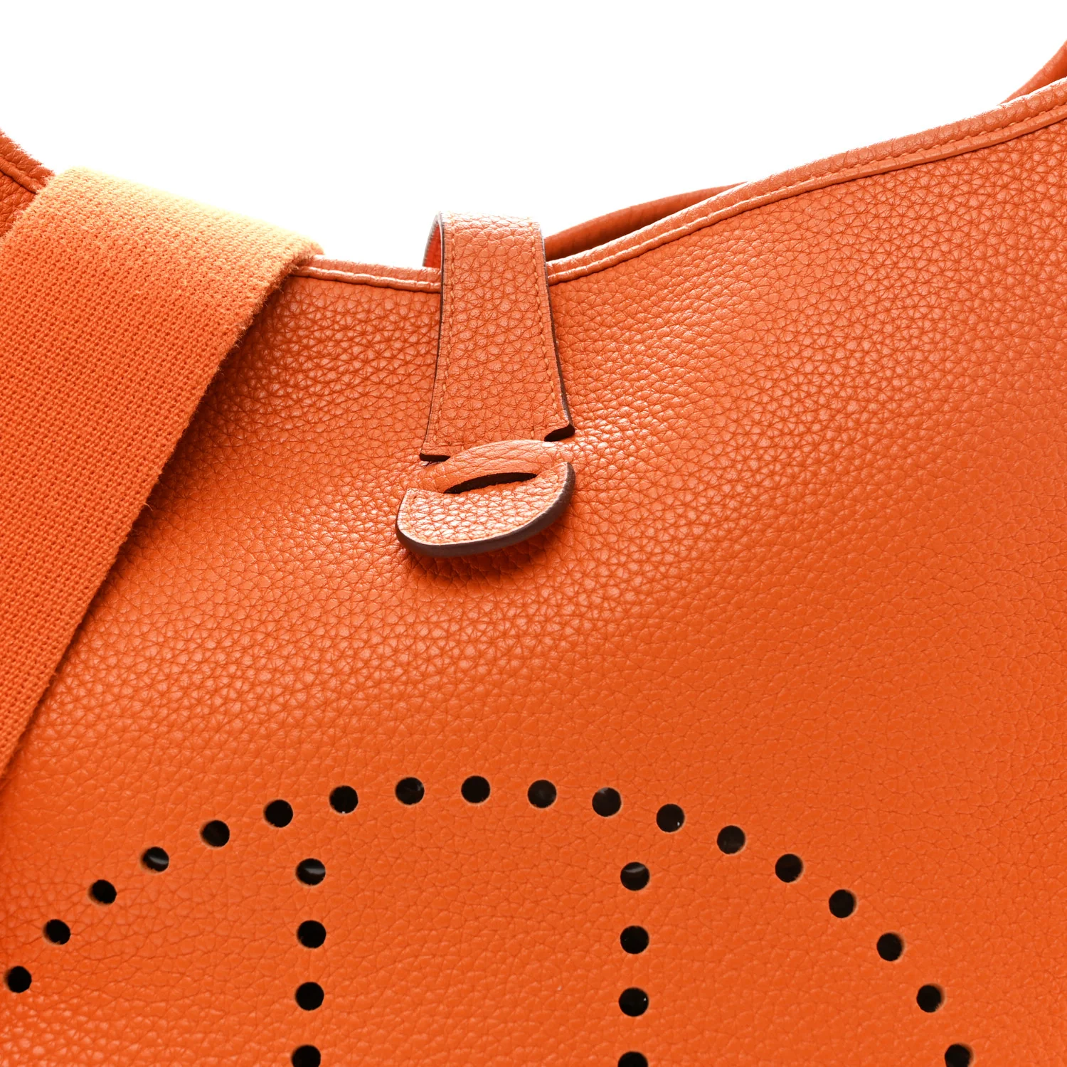 Taurillon Clemence Evelyne III GM Orange - Image 5
