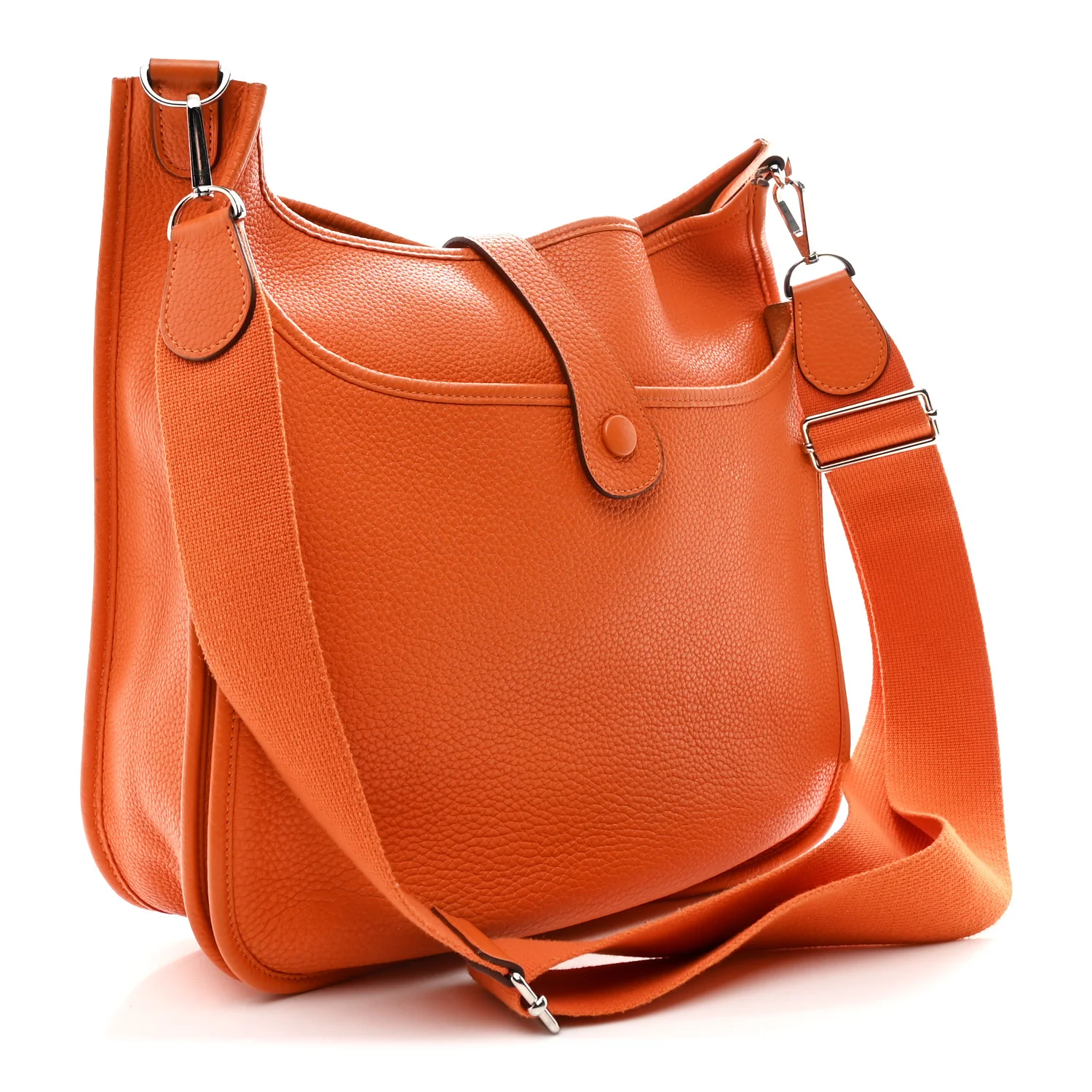 Taurillon Clemence Evelyne III GM Orange - Image 7