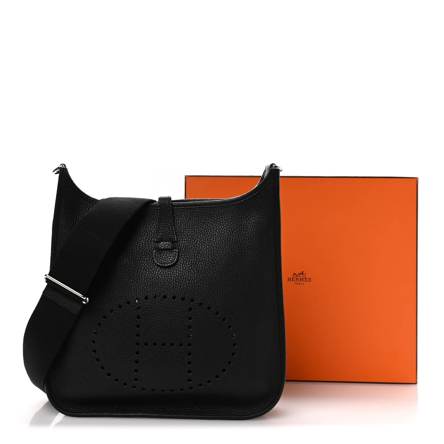 Taurillon Clemence Evelyne III PM Black - Image 11