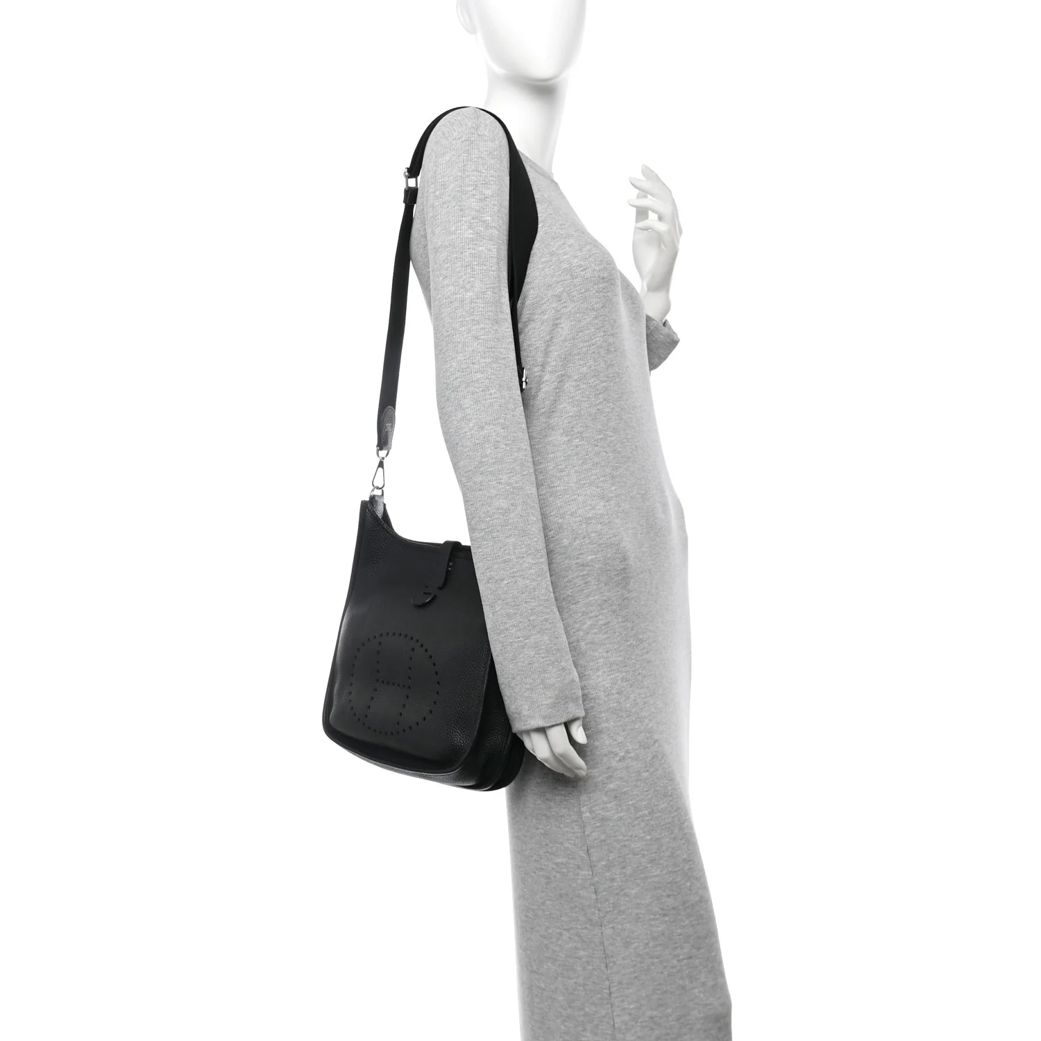 Taurillon Clemence Evelyne III PM Black - Image 2