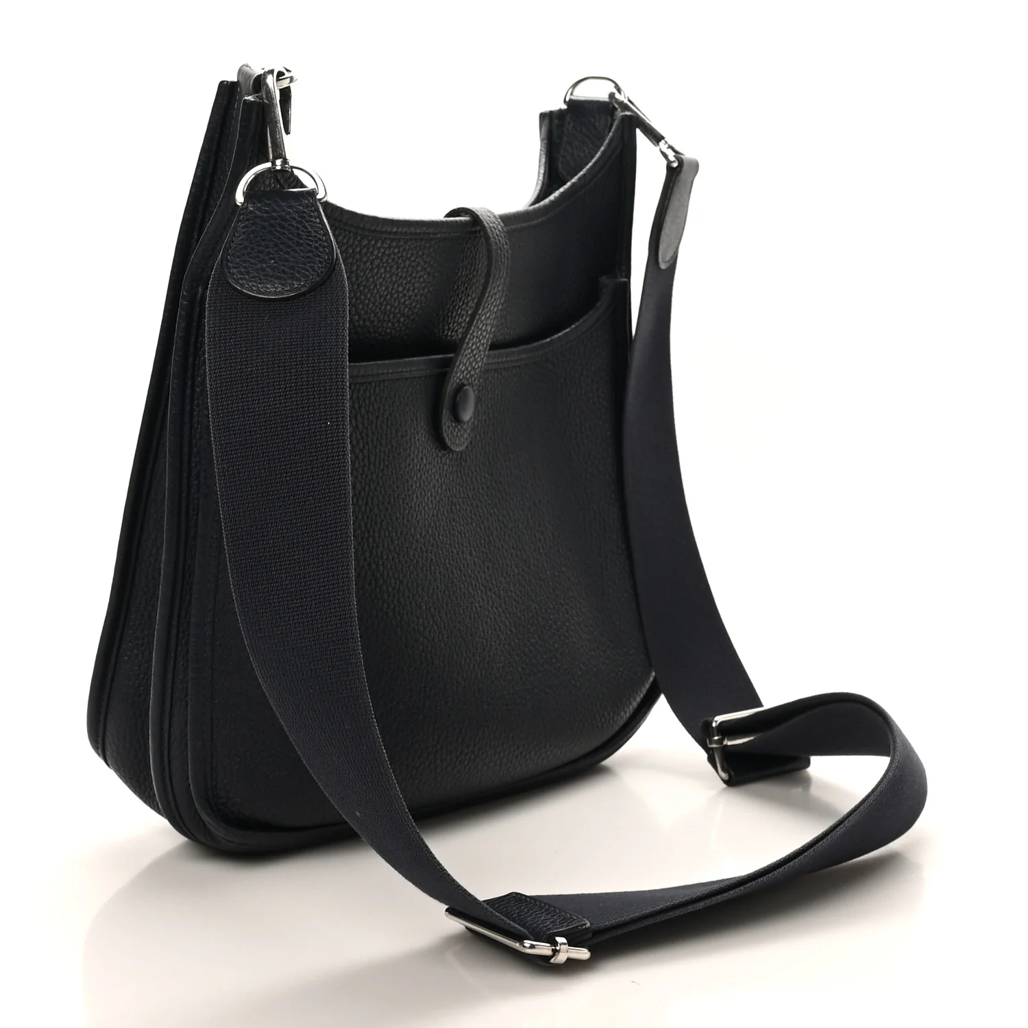 Taurillon Clemence Evelyne III PM Bleu Nuit - Image 4