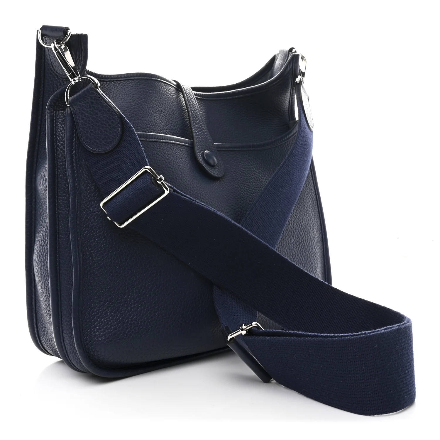 Taurillon Clemence Evelyne III PM Bleu Saphir - Image 3