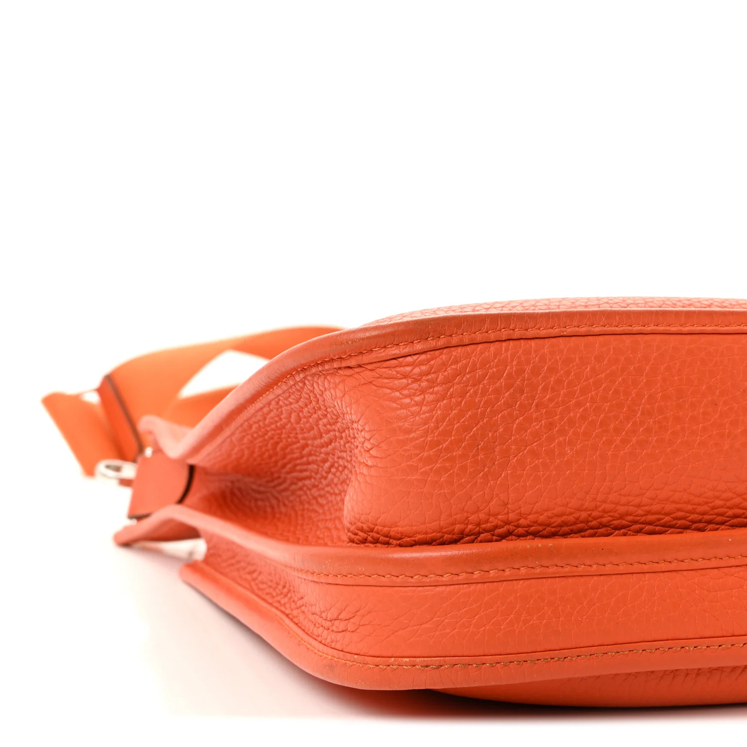Taurillon Clemence Evelyne III PM Orange - Image 8