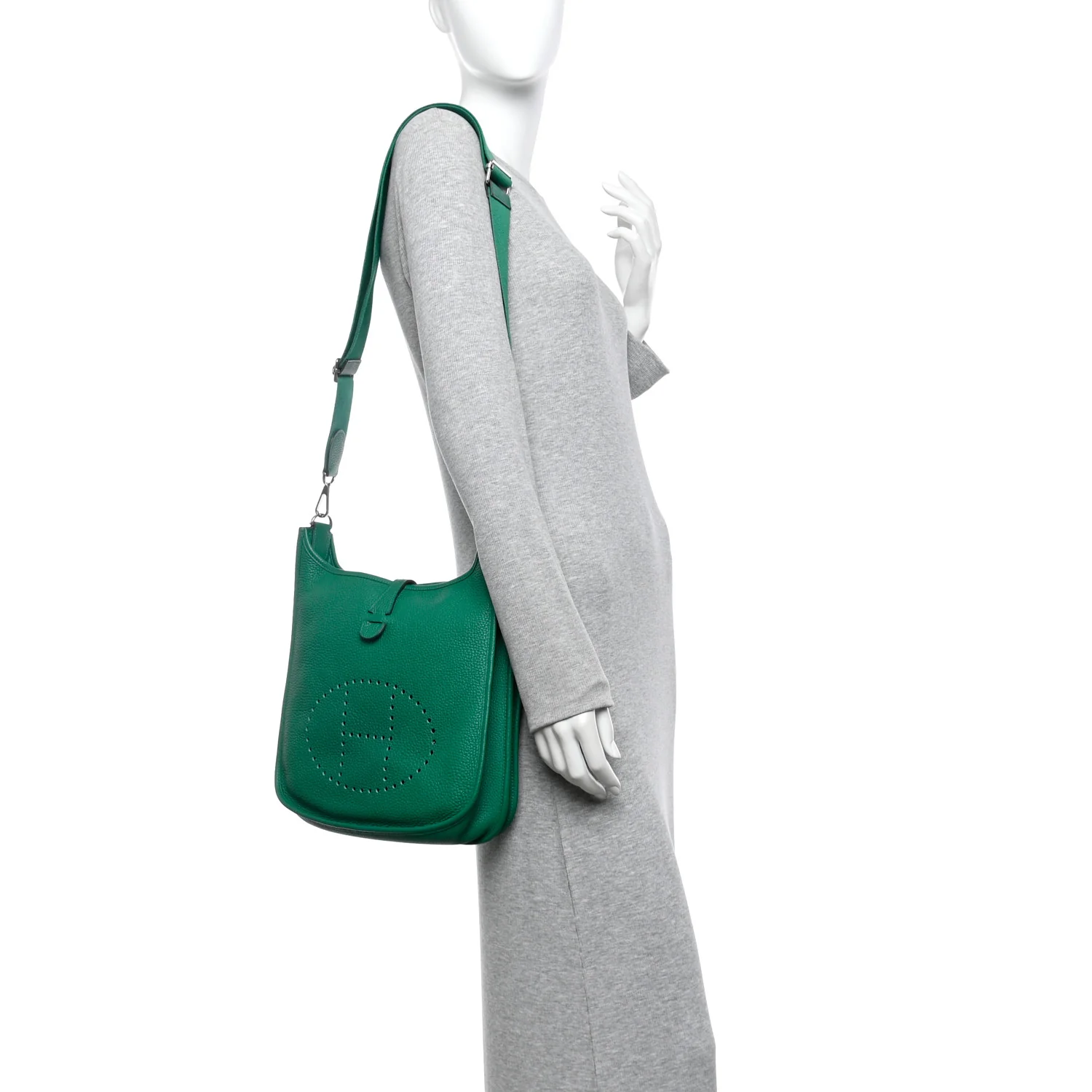 Taurillon Clemence Evelyne III PM Vert Vertigo - Image 2