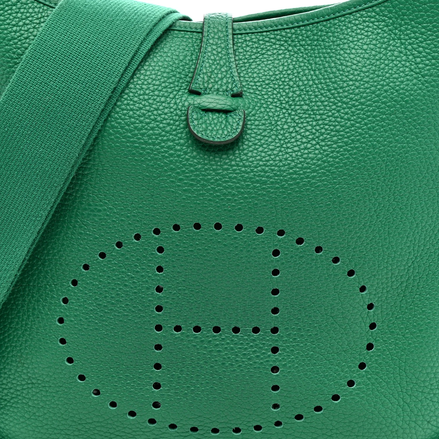 Taurillon Clemence Evelyne III PM Vert Vertigo - Image 8