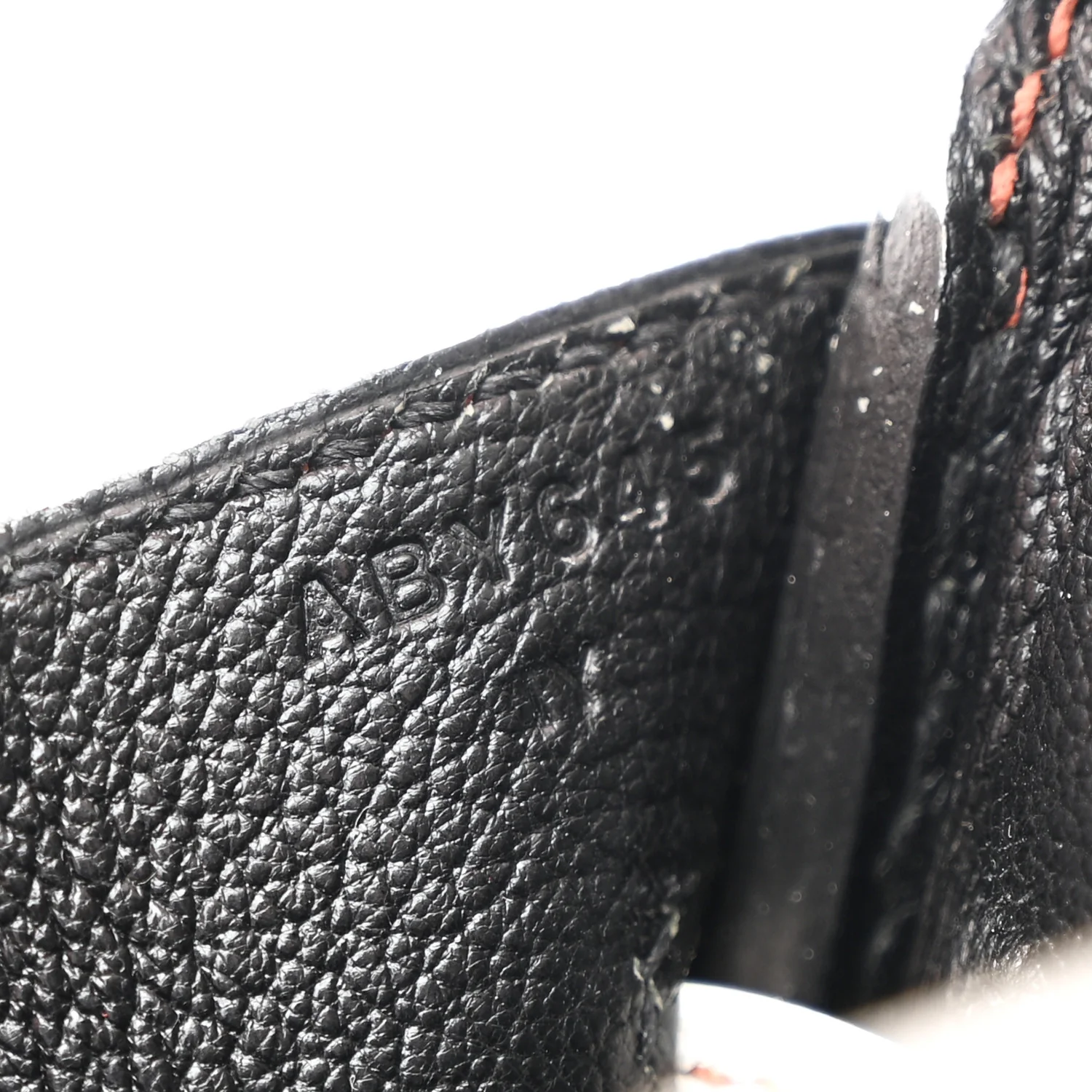 Taurillon Clemence Horseshoe Birkin 30 White Black - Image 7
