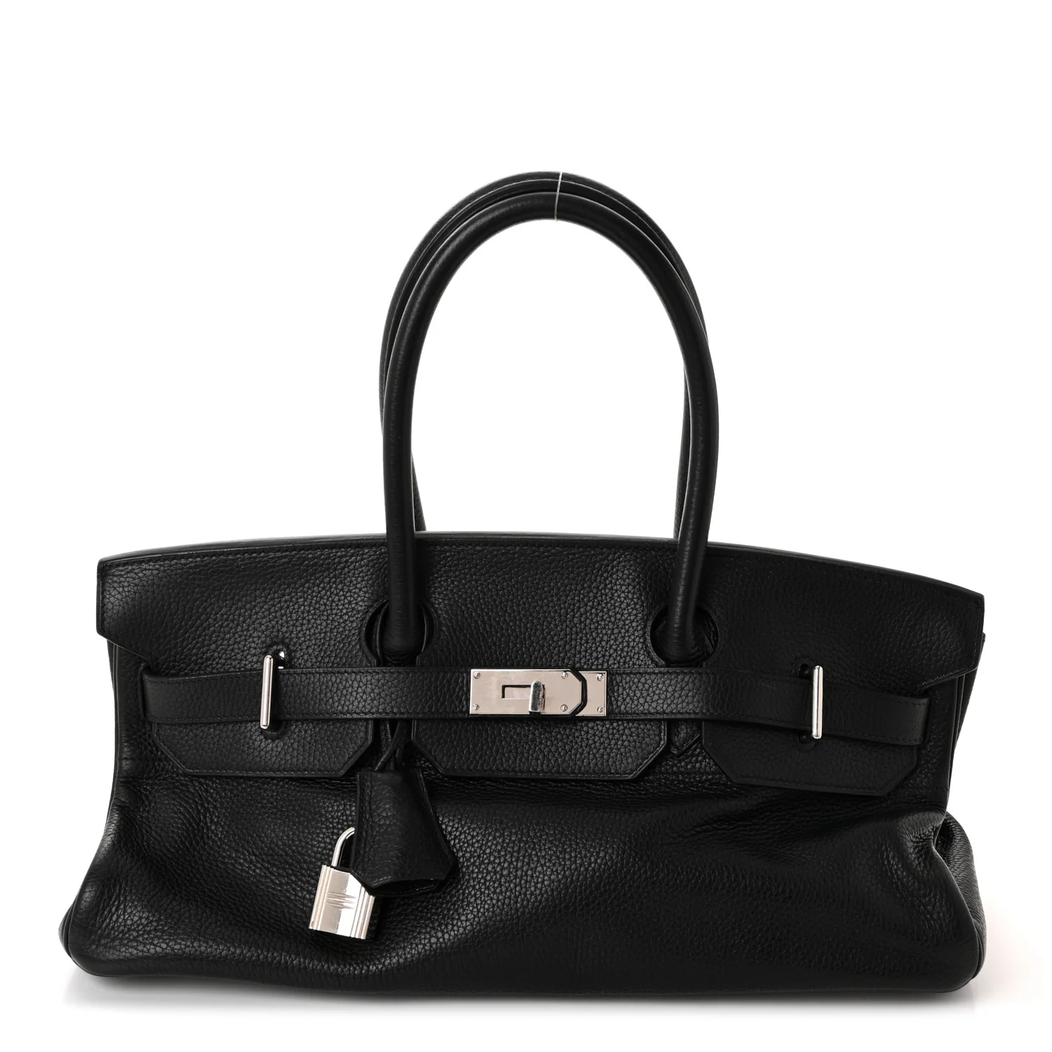 Taurillon Clemence JPG Birkin II 42 Black