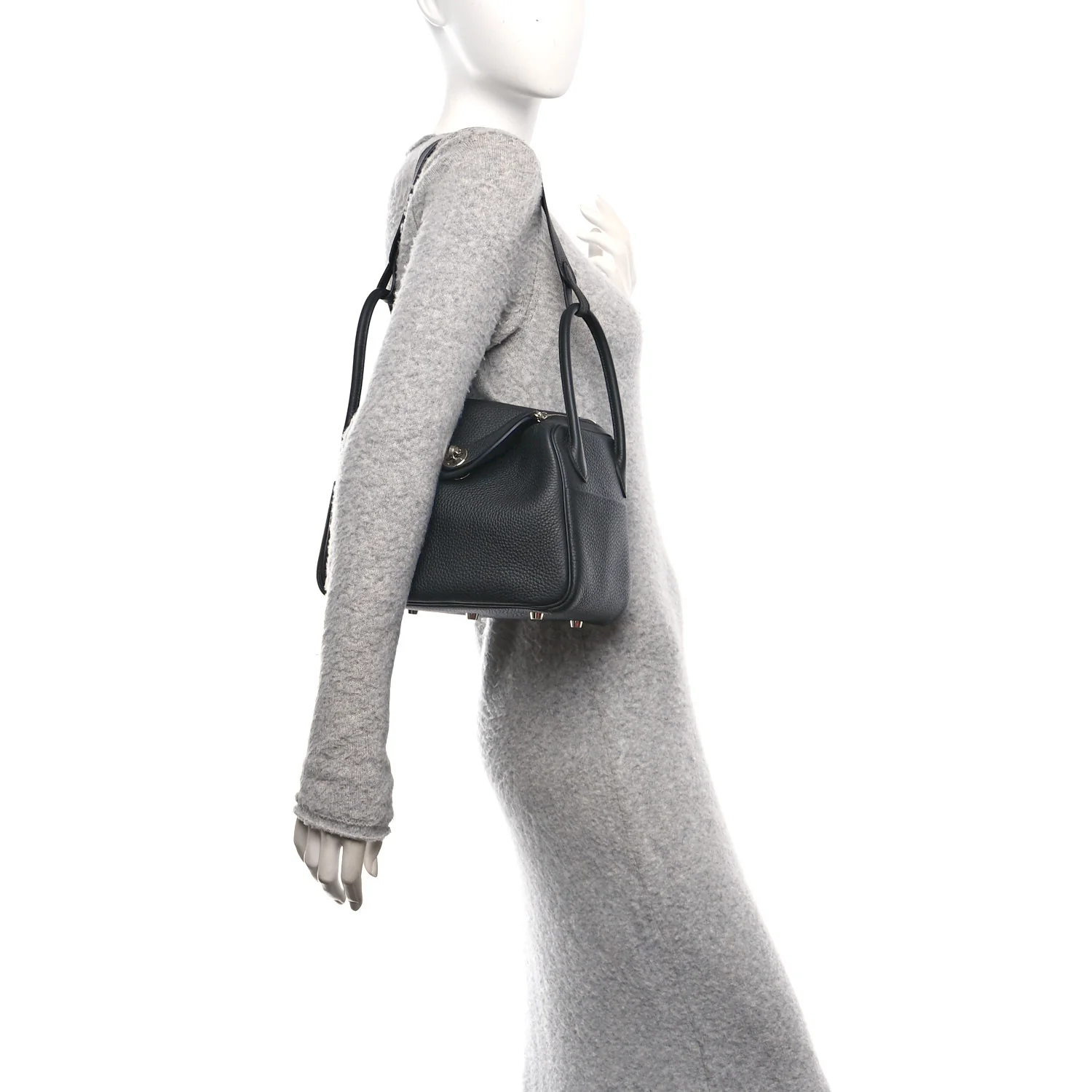 Taurillon Clemence Lindy 26 Black - Image 2