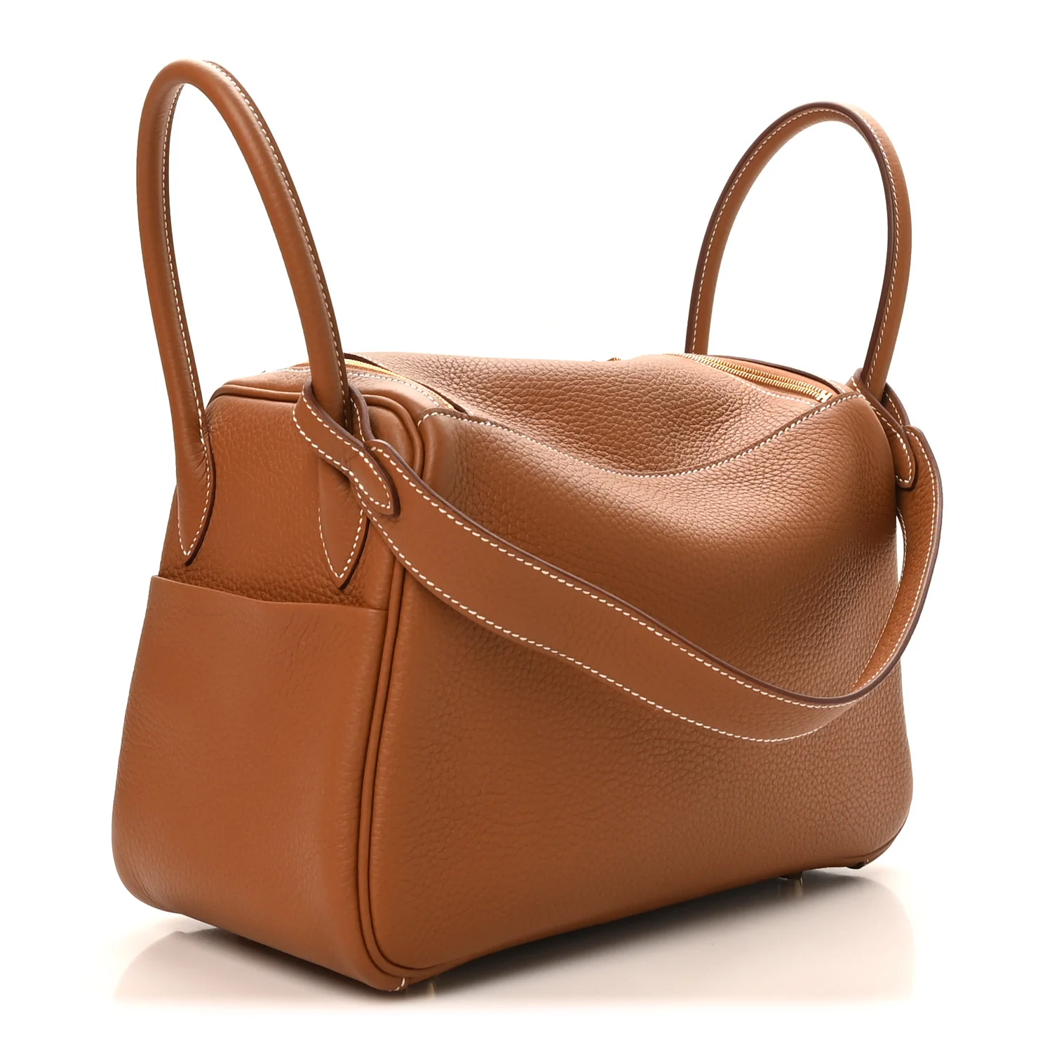 Taurillon Clemence Lindy 26 Gold - Image 3
