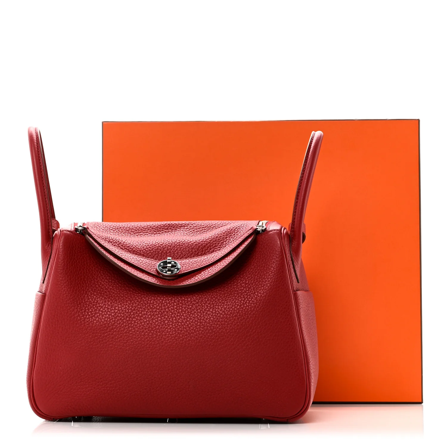 Taurillon Clemence Lindy 30 Rouge Garance - Image 12