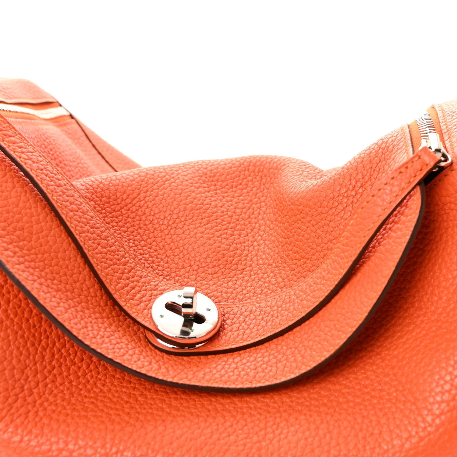 Taurillon Clemence Lindy 34 Orange - Image 7