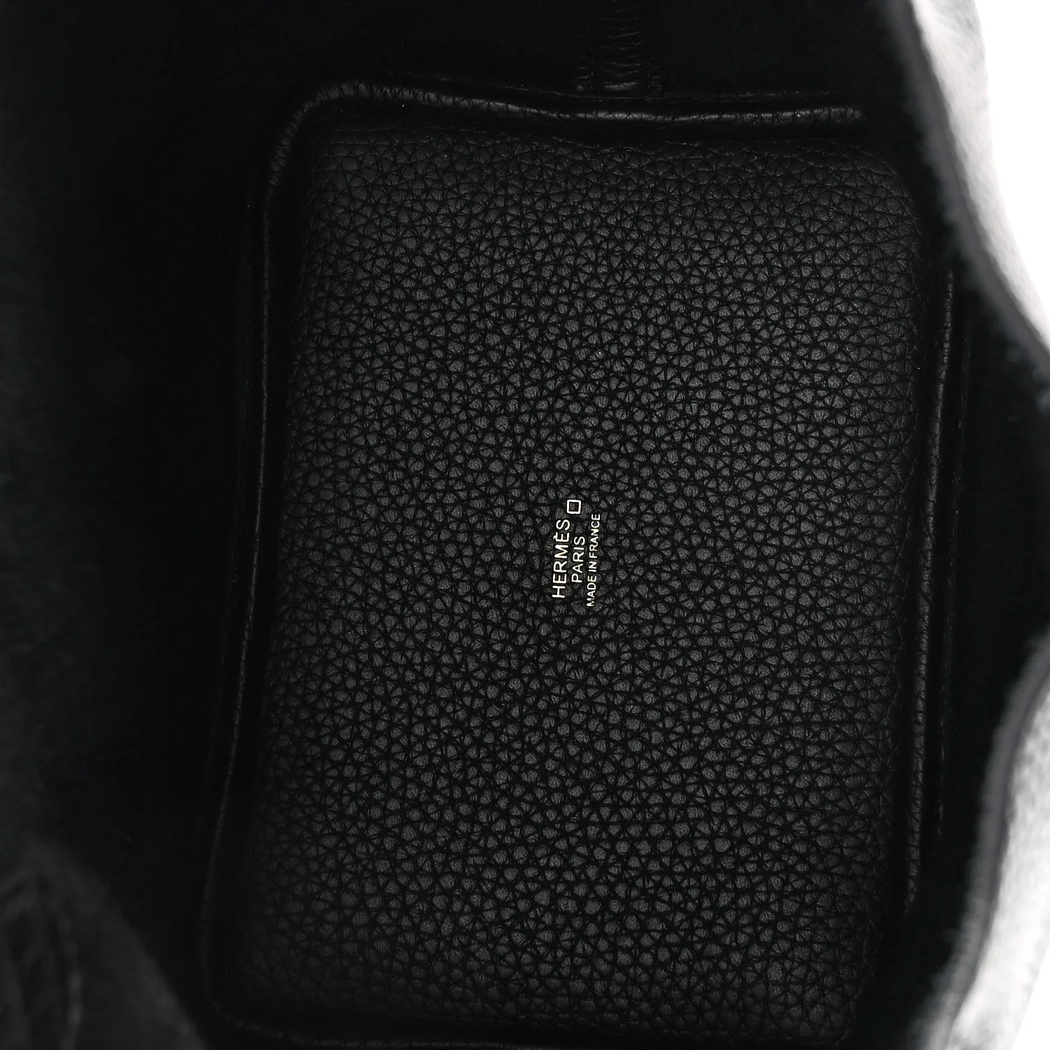 Taurillon Clemence Matte Alligator Picotin Lock Touch 18 PM Black - Image 5