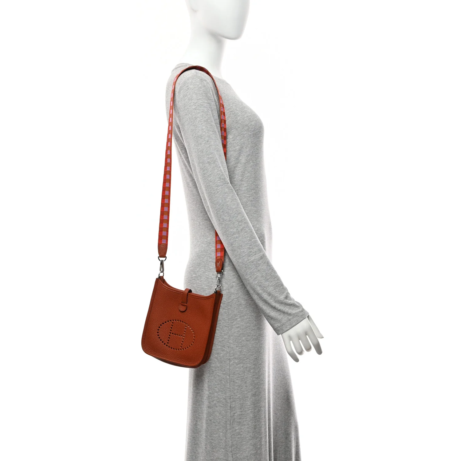 Taurillon Clemence Maxi Quadrille Evelyne TPM Cuivre Capucine Parme Rouge Duchess - Image 2