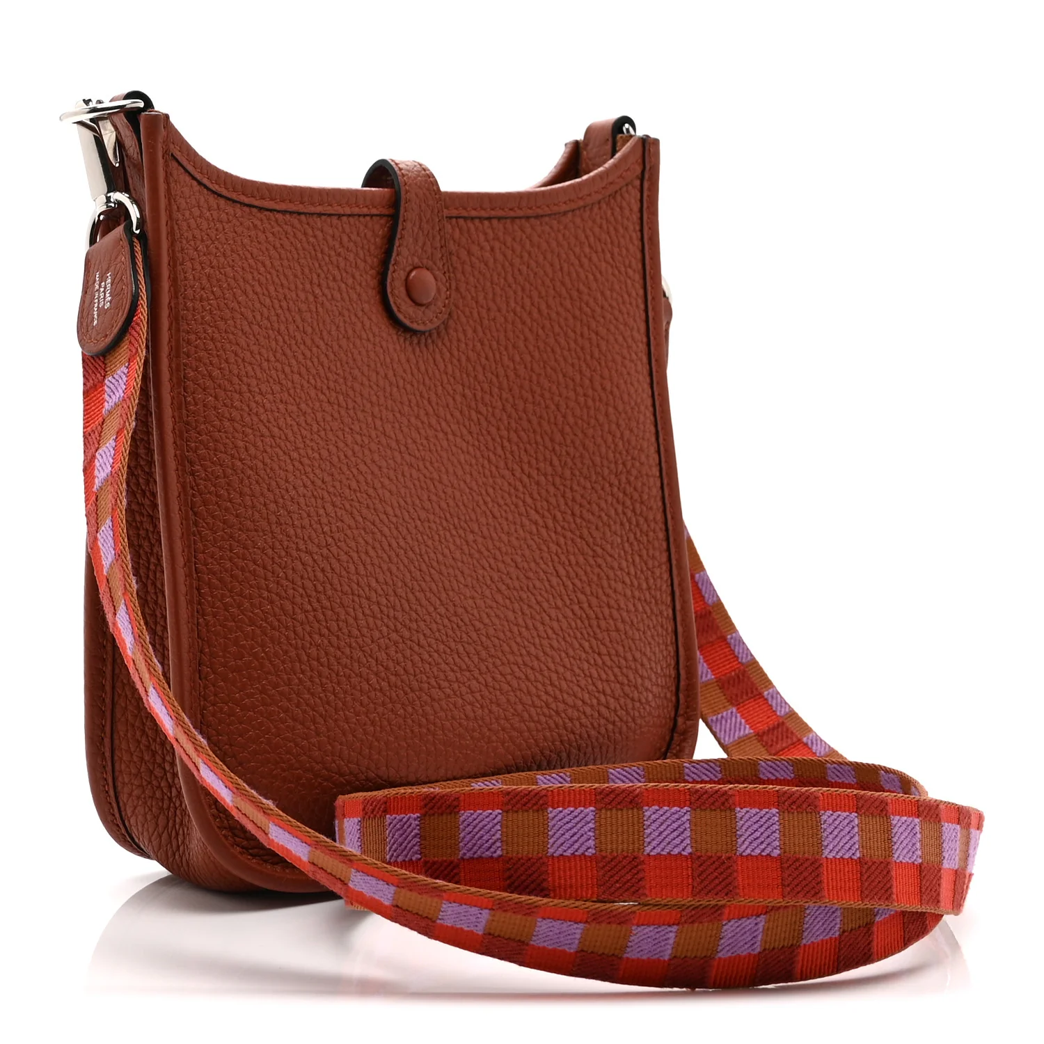 Taurillon Clemence Maxi Quadrille Evelyne TPM Cuivre Capucine Parme Rouge Duchess - Image 3