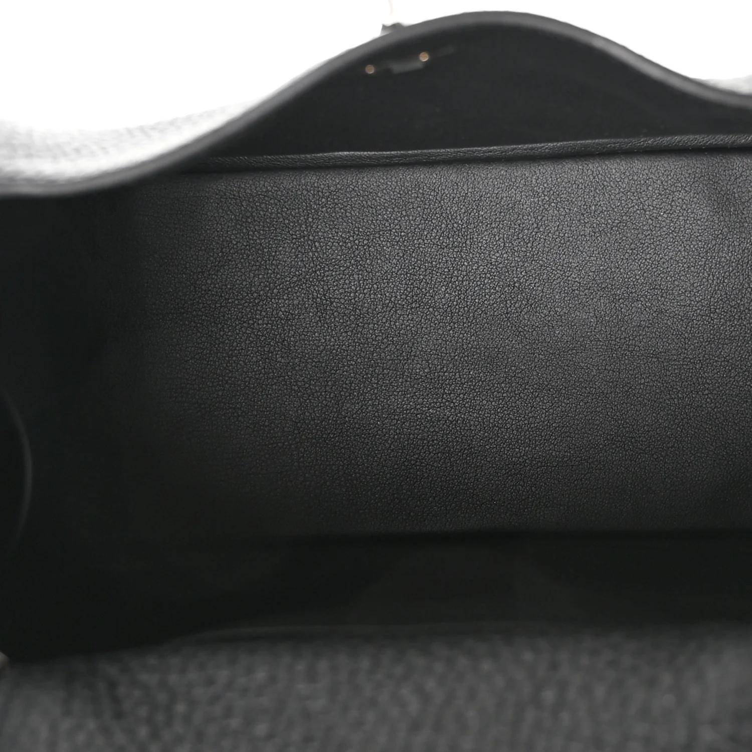 Taurillon Clemence Mini Lindy 20 Black - Image 5