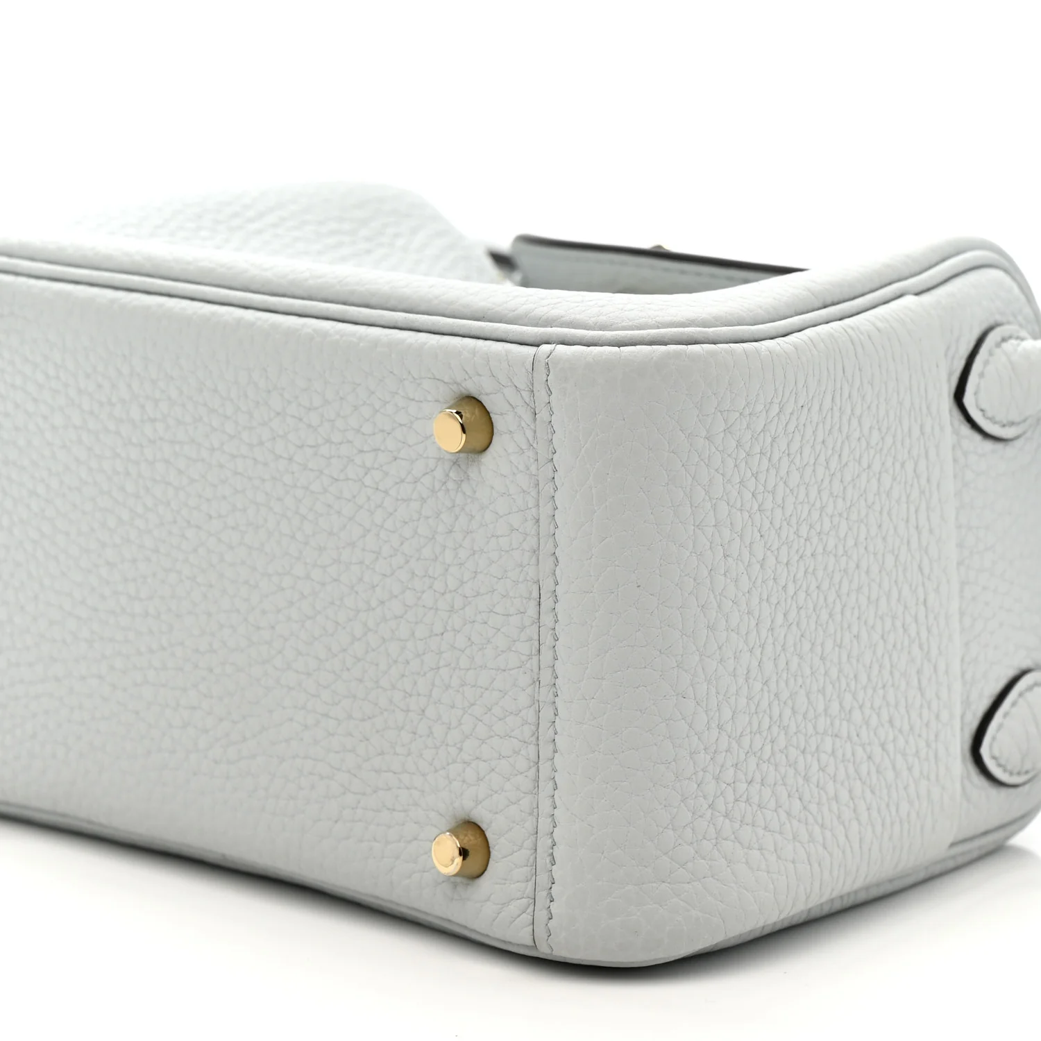 Taurillon Clemence Mini Lindy 20 Bleu Pale - Image 10