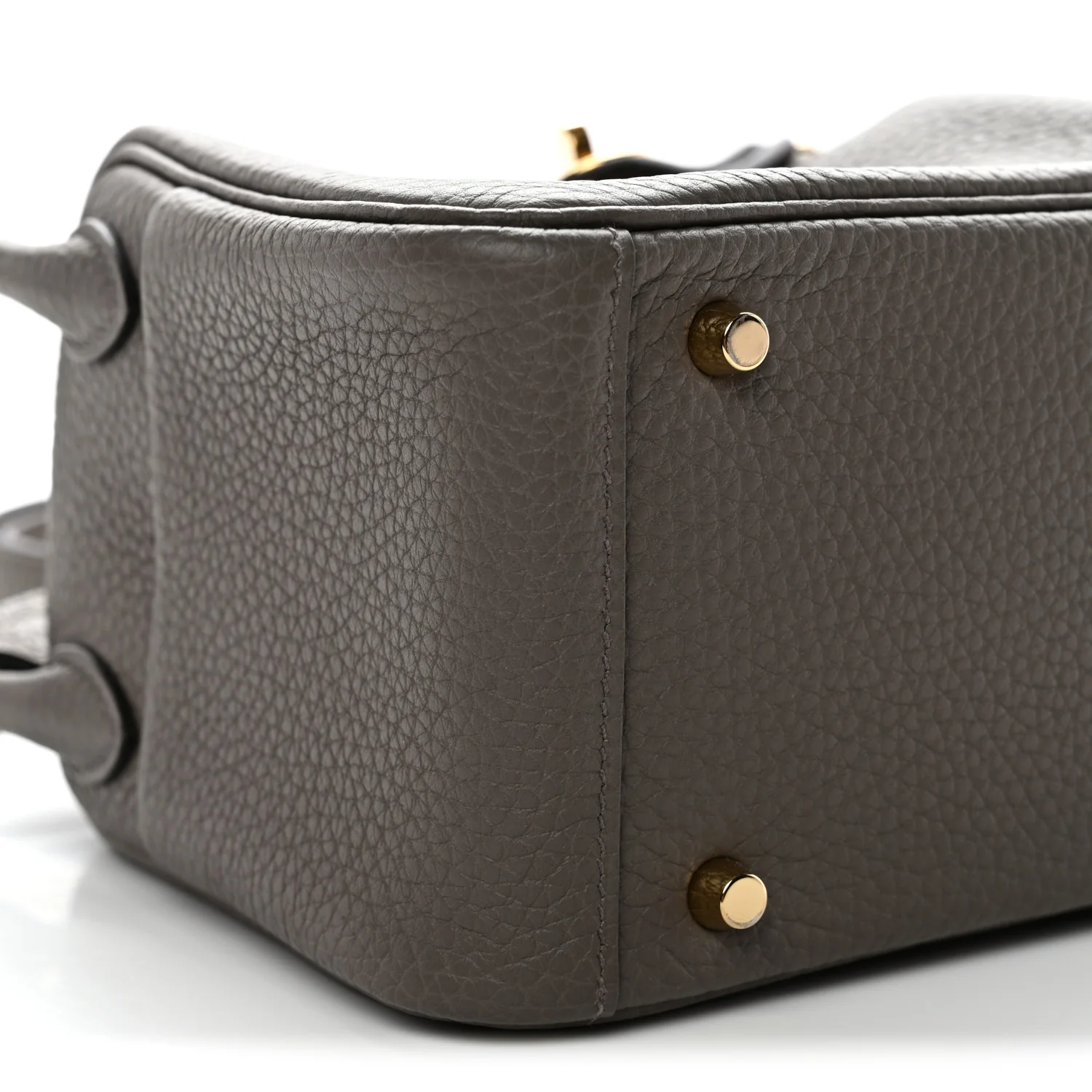 Taurillon Clemence Mini Lindy 20 Etain - Image 9