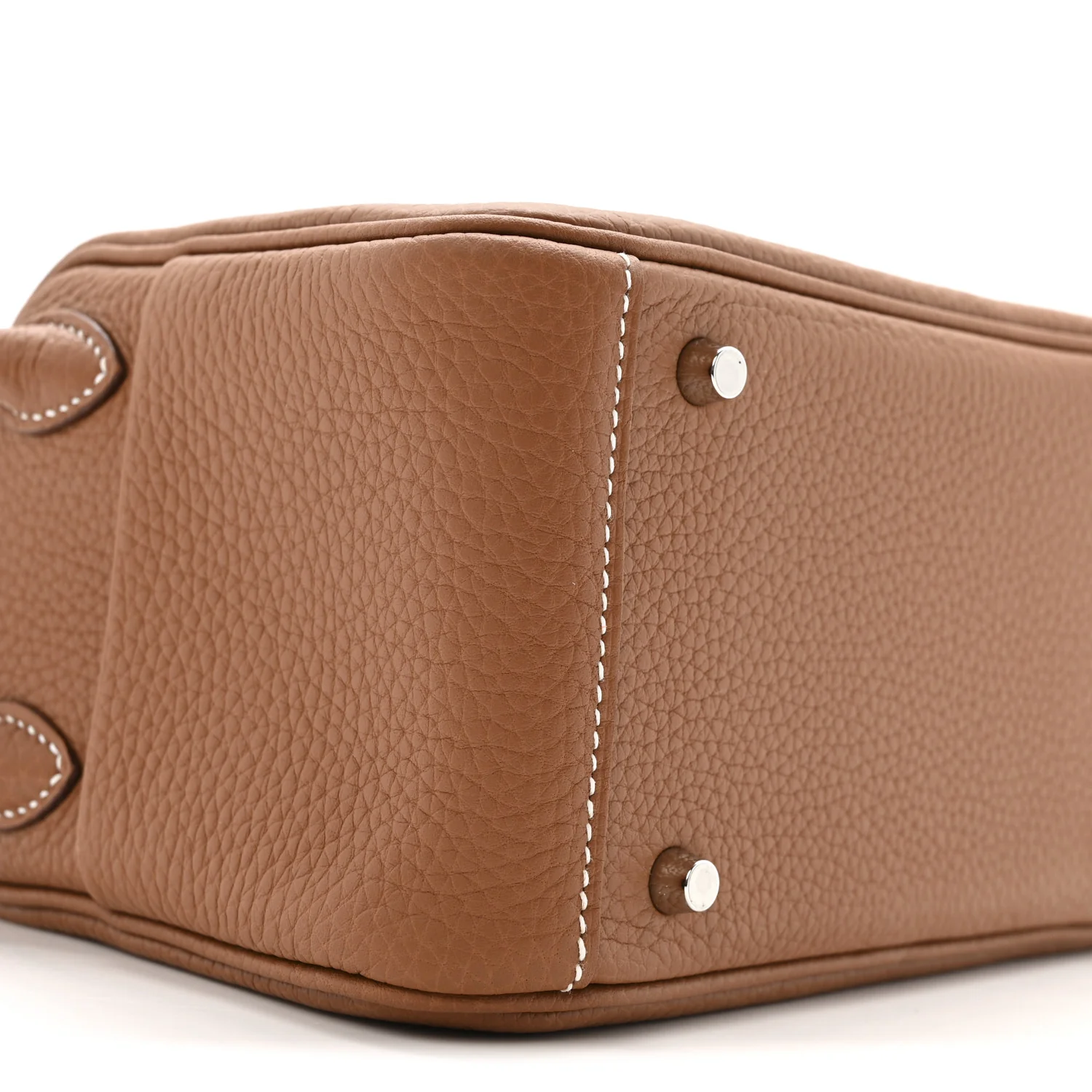 Taurillon Clemence Mini Lindy 20 Gold - Image 9