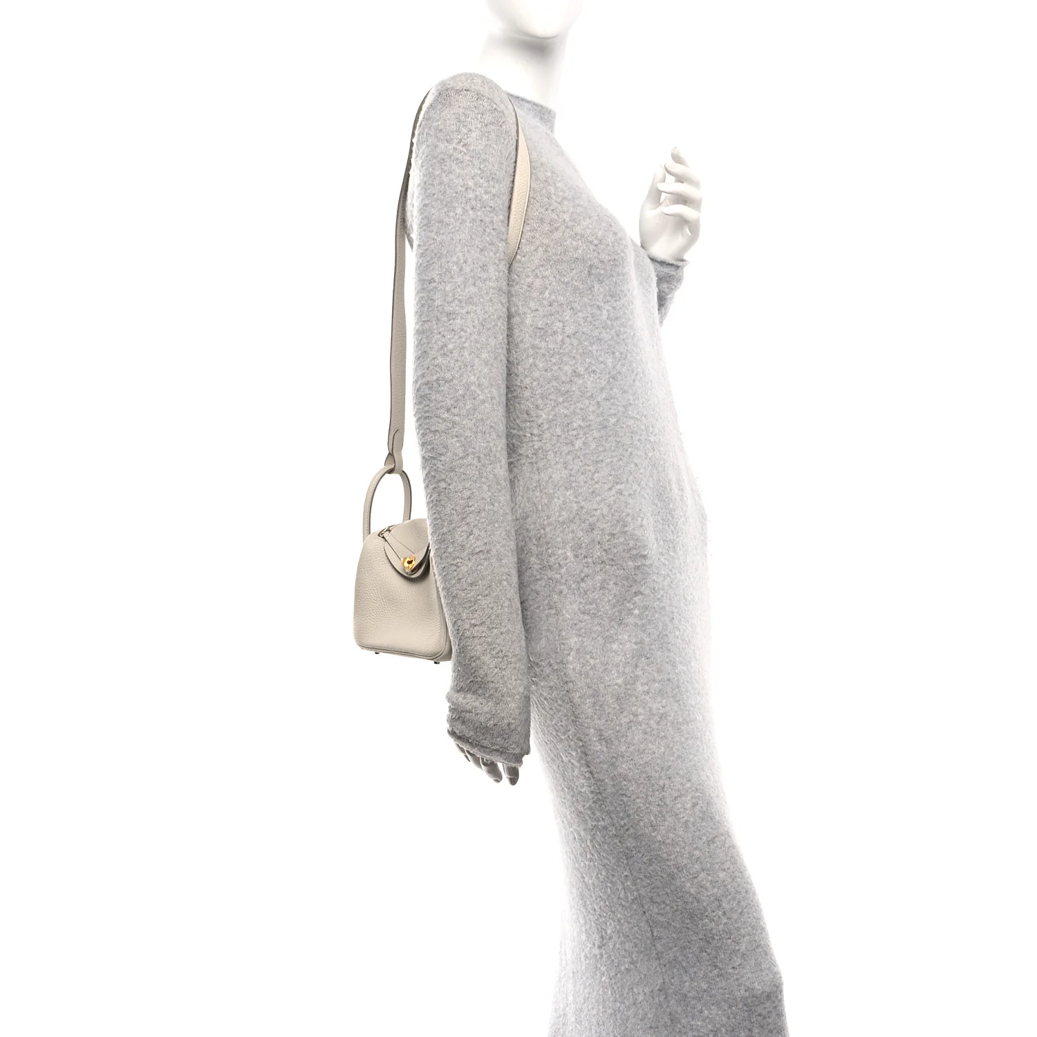 Taurillon Clemence Mini Lindy 20 Nata - Image 2