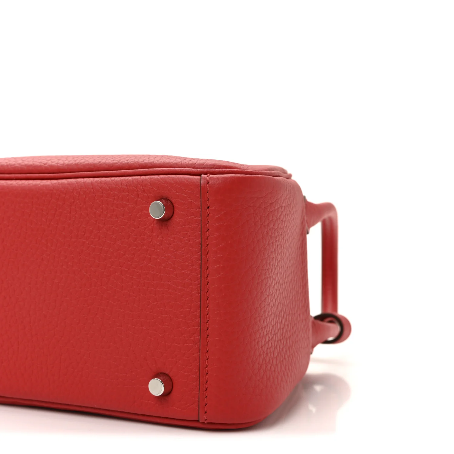 Taurillon Clemence Mini Lindy 20 Rouge Radieux - Image 9