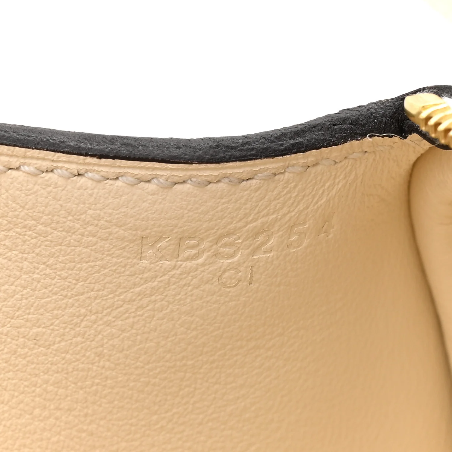 Taurillon Clemence Mini Lindy 20 So Cream - Image 7