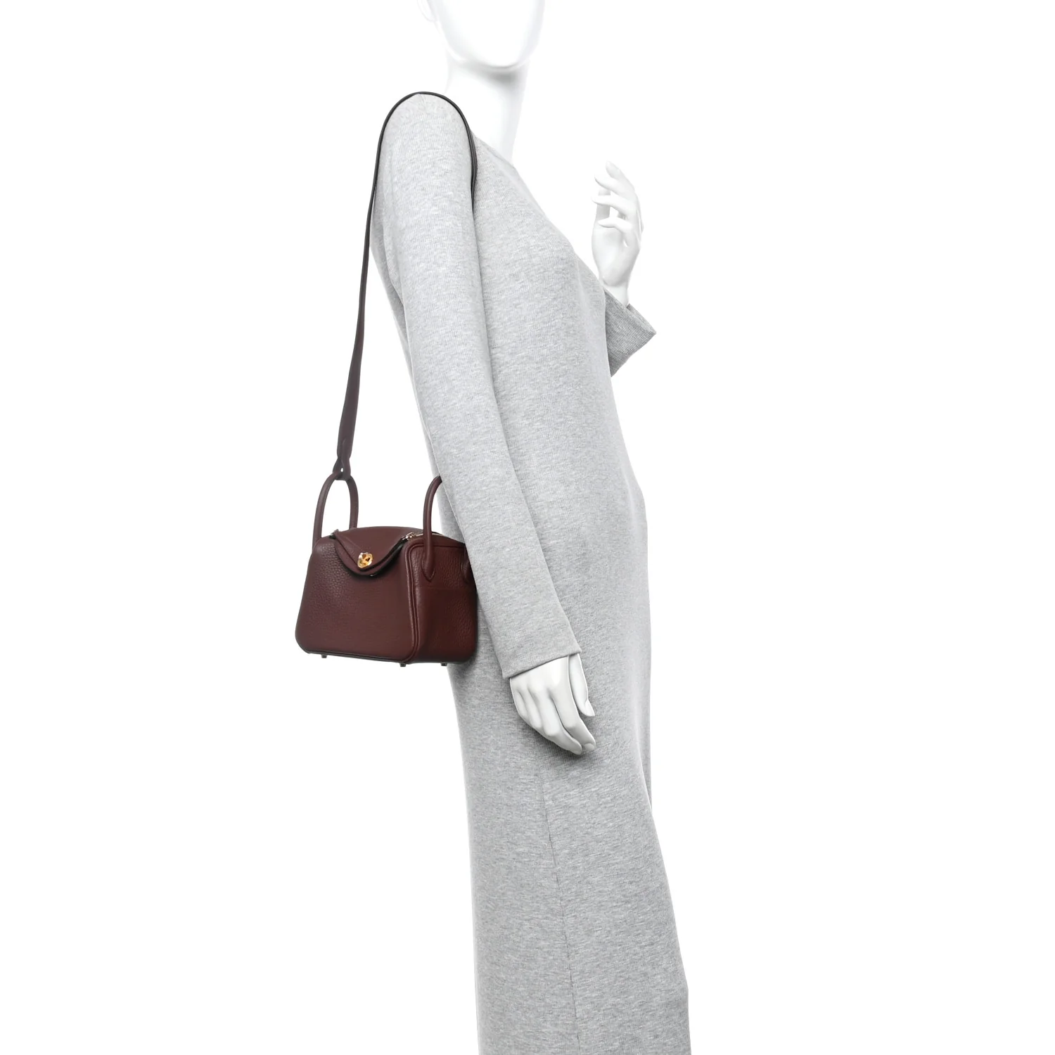 Taurillon Clemence Mini Lindy 20 Terre - Image 2