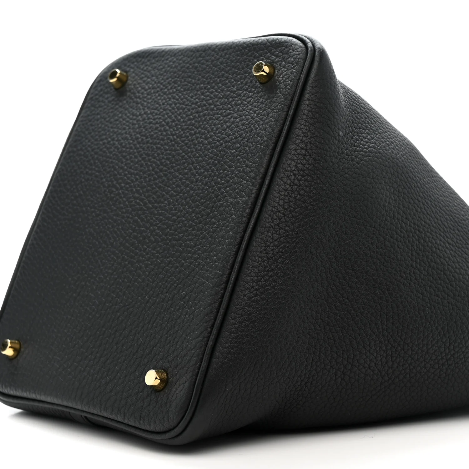 Taurillon Clemence Picotin Lock 22 MM Black - Image 10