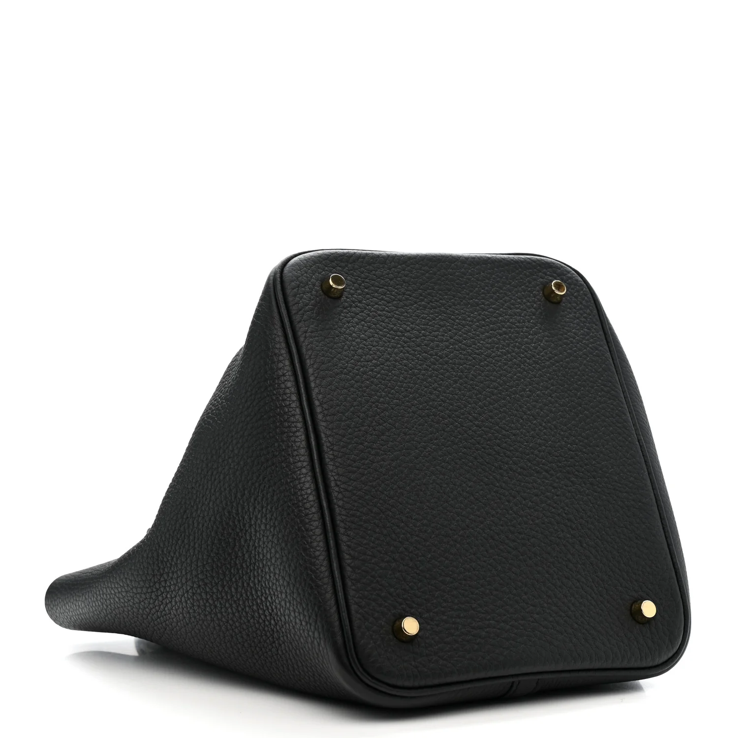 Taurillon Clemence Picotin Lock 22 MM Black - Image 4