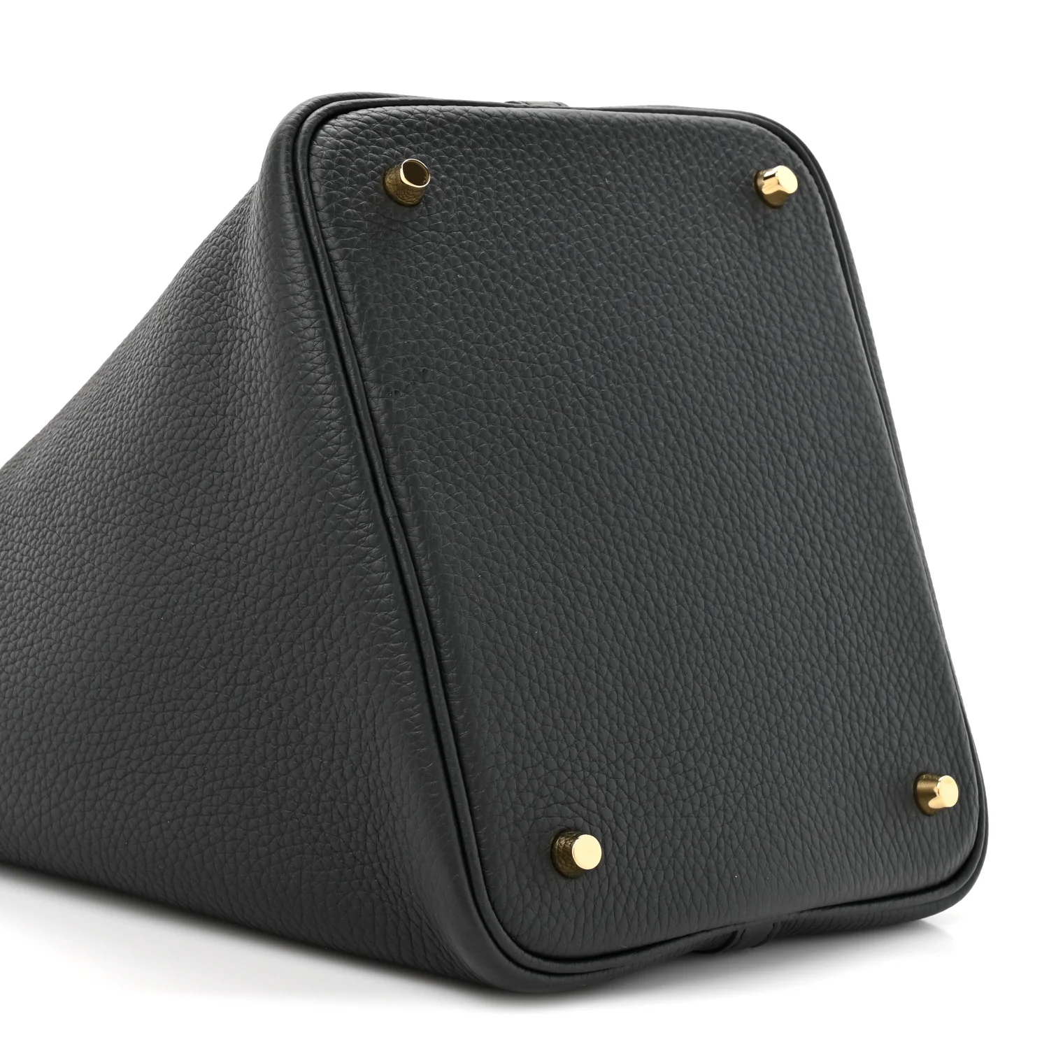 Taurillon Clemence Picotin Lock 22 MM Black - Image 10