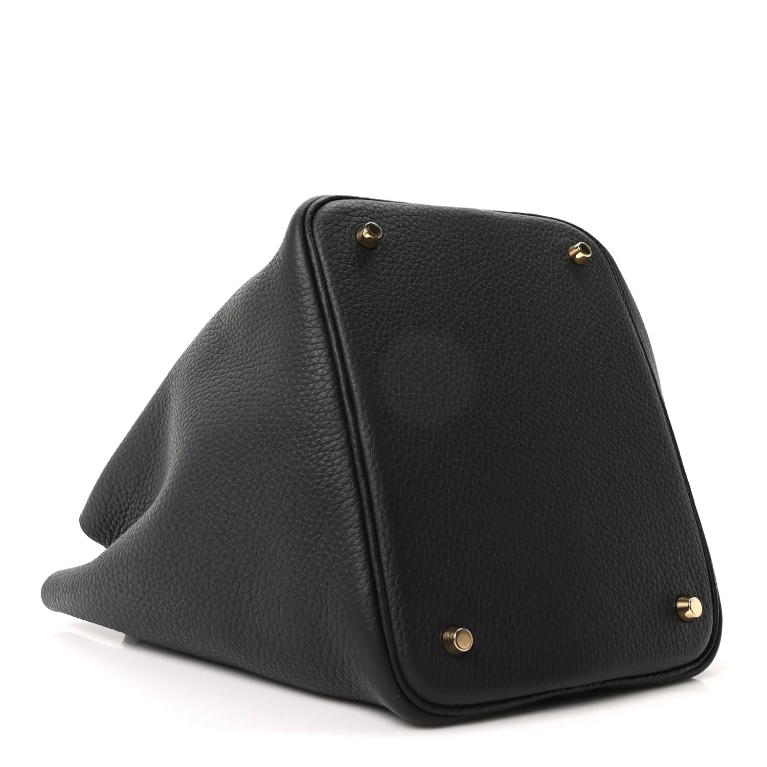Taurillon Clemence Picotin Lock 22 MM Black - Image 4