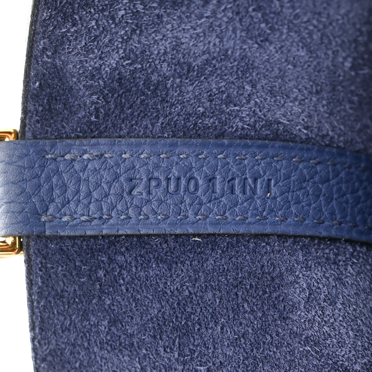 Taurillon Clemence Picotin Lock 22 MM Bleu Saphir - Image 7