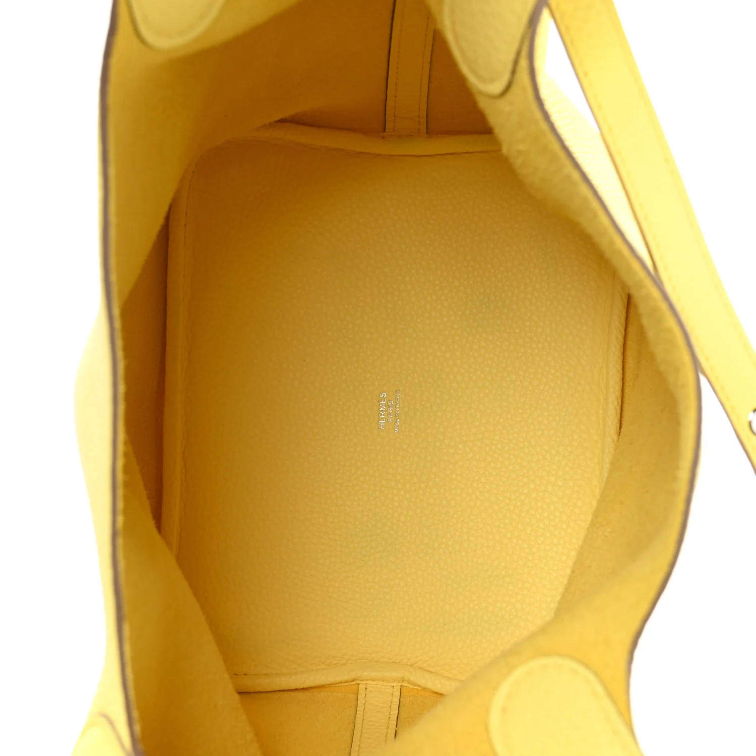 Taurillon Clemence Picotin Lock 22 MM Lime - Image 5