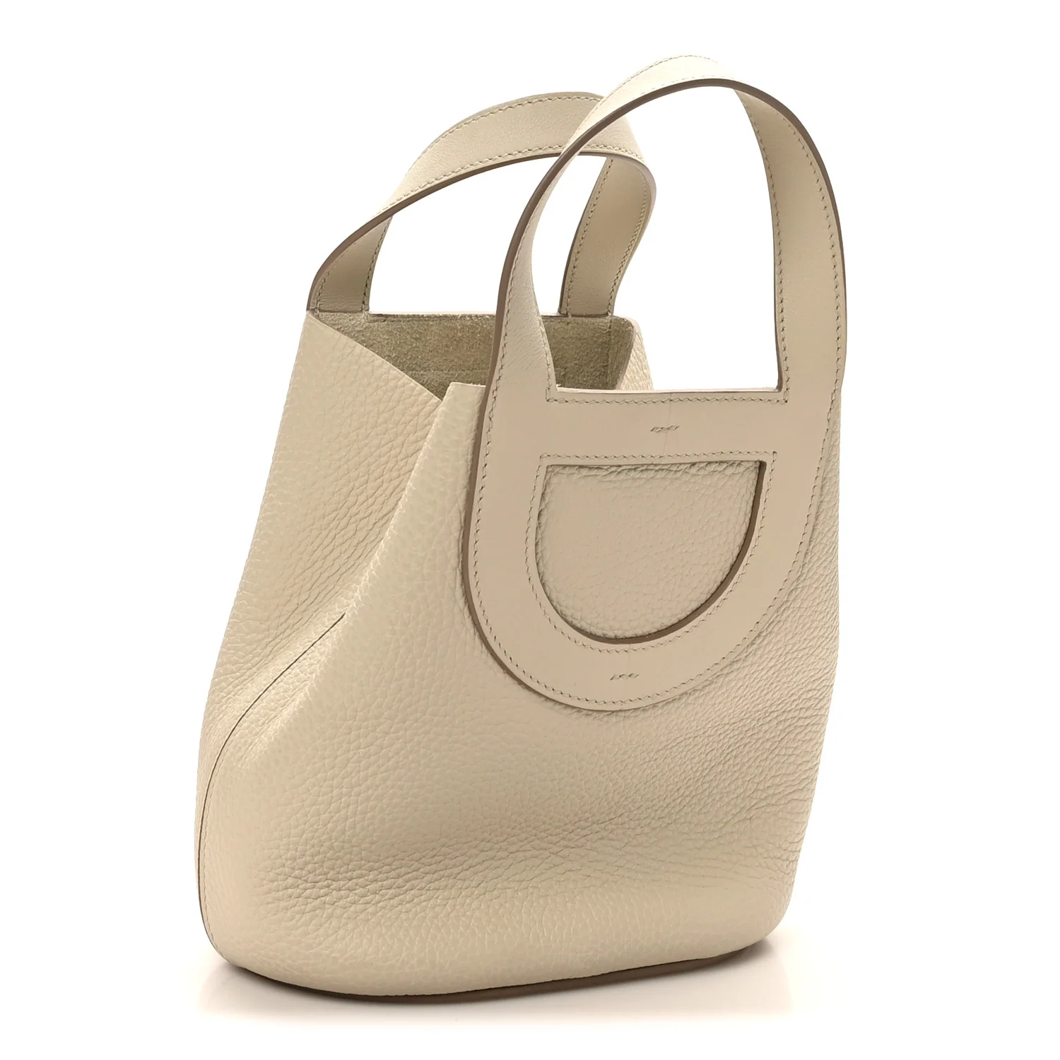 Taurillon Clemence Swift In-The-Loop 18 Bag Beton - Image 3
