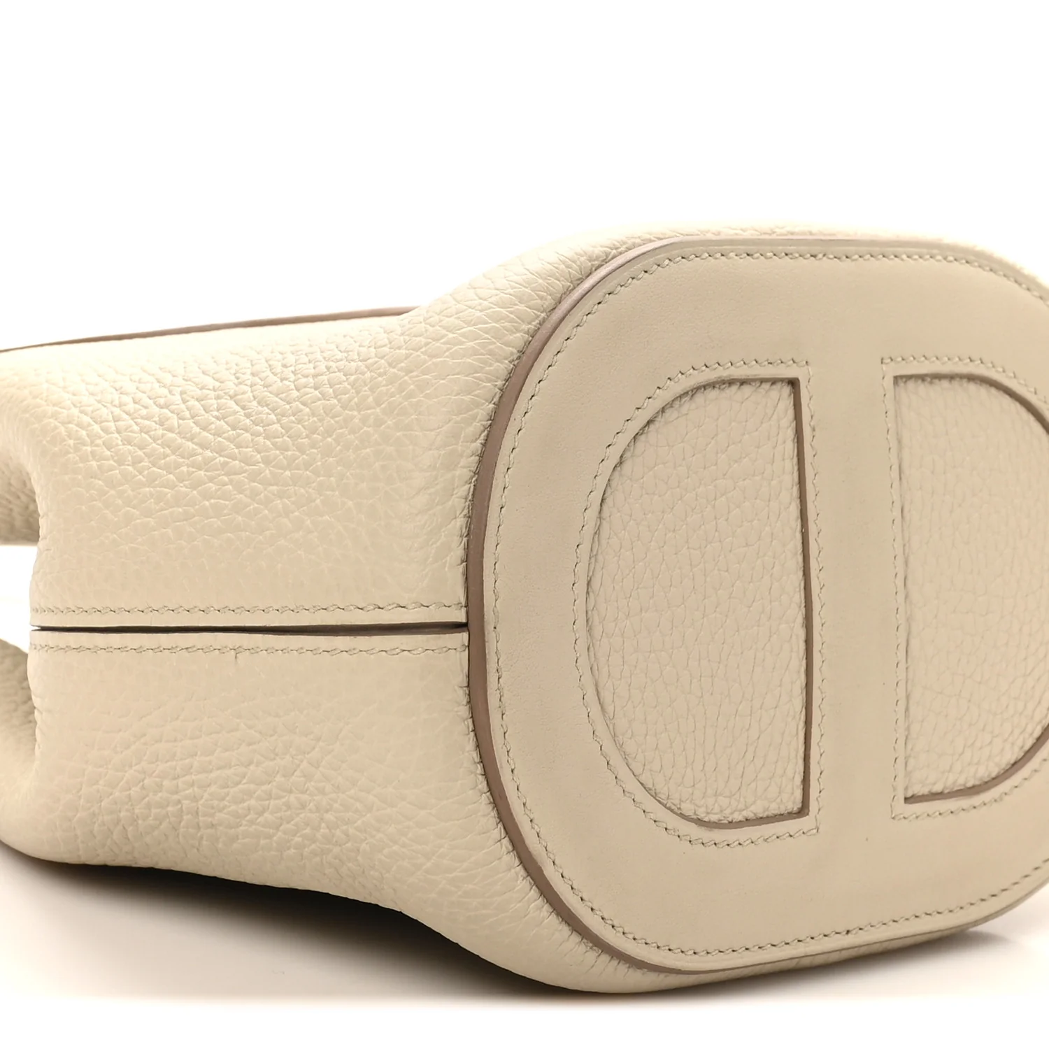 Taurillon Clemence Swift In-The-Loop 18 Bag Beton - Image 9