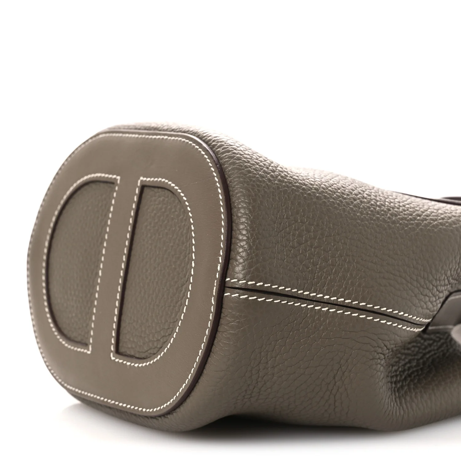 Taurillon Clemence Swift In-The-Loop 18 Bag Etoupe - Image 10