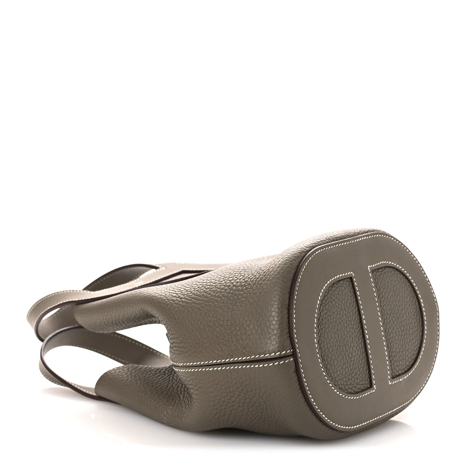 Taurillon Clemence Swift In-The-Loop 18 Bag Etoupe - Image 4