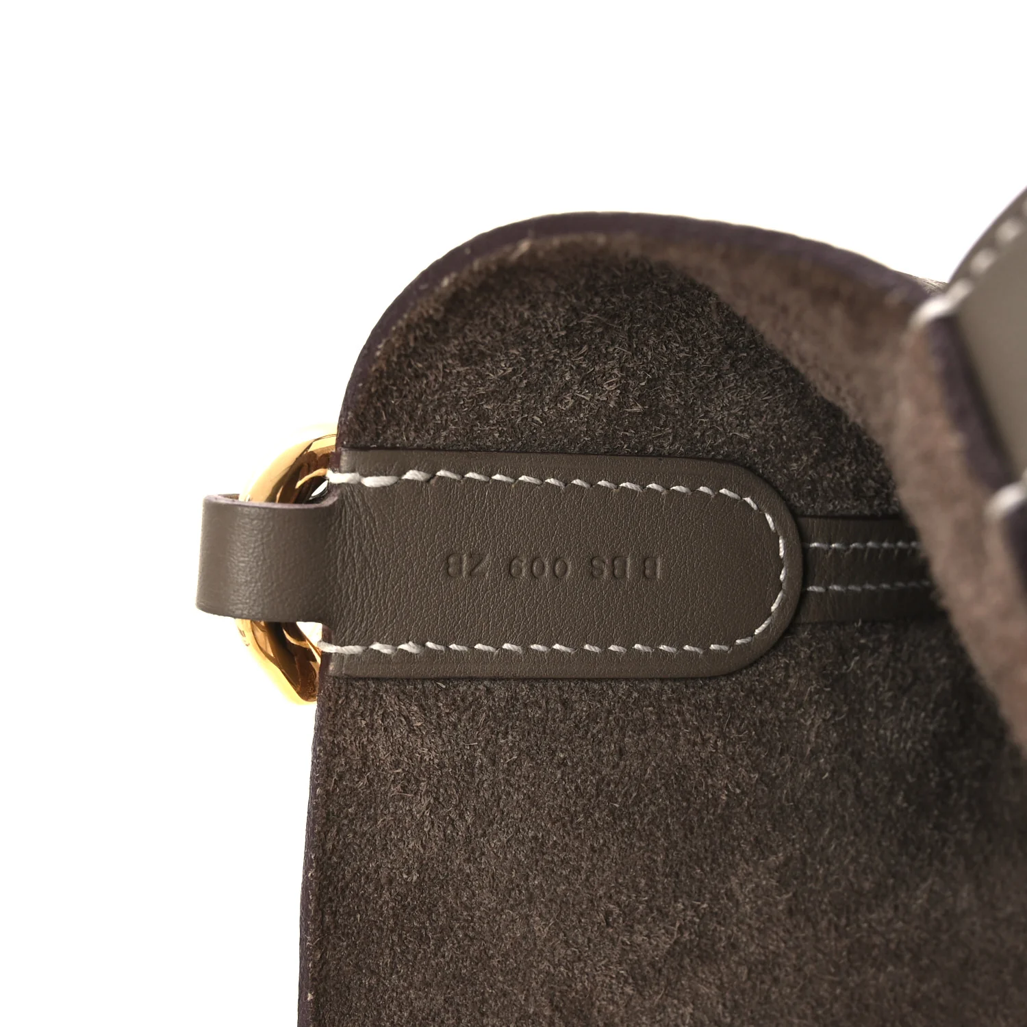 Taurillon Clemence Swift In-The-Loop 18 Bag Etoupe - Image 6