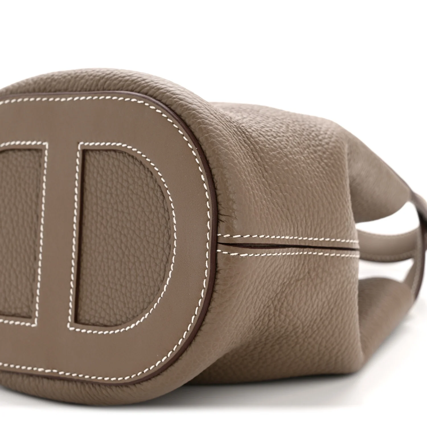 Taurillon Clemence Swift In-The-Loop 18 Bag Etoupe - Image 10