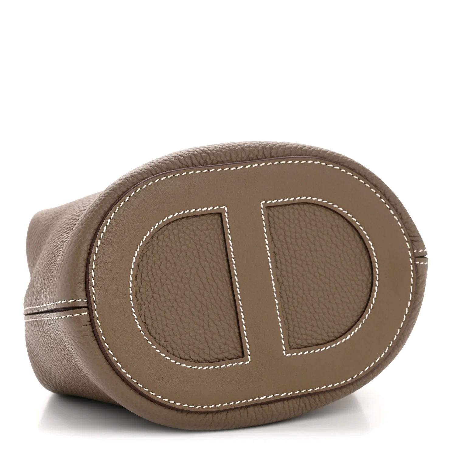 Taurillon Clemence Swift In-The-Loop 18 Bag Etoupe - Image 4