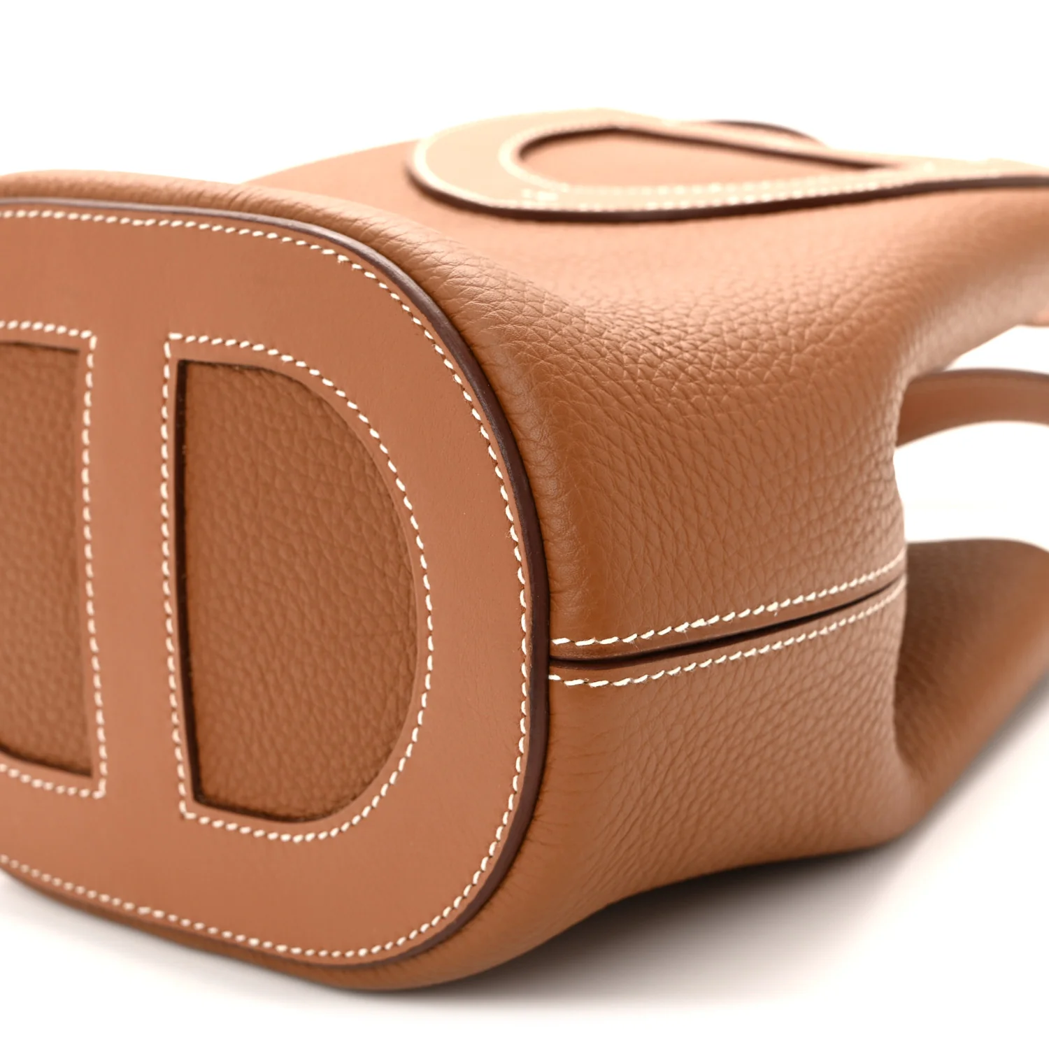 Taurillon Clemence Swift In-The-Loop 18 Bag Gold - Image 10