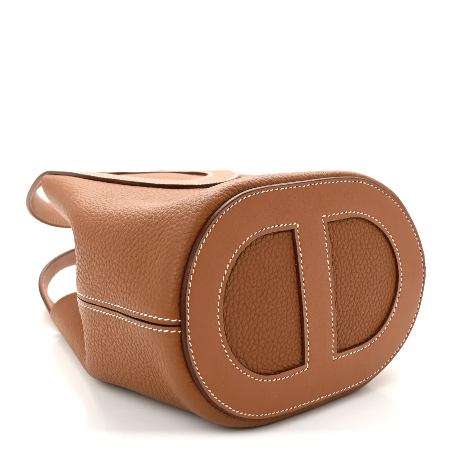 Taurillon Clemence Swift In-The-Loop 18 Bag Gold - Image 4