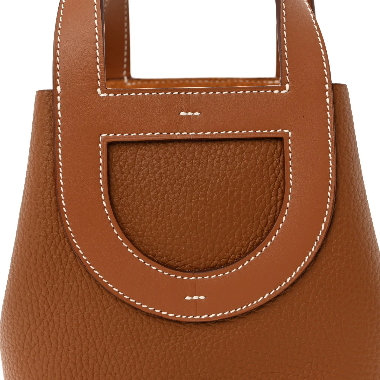 Taurillon Clemence Swift In-The-Loop 18 Bag Gold - Image 8