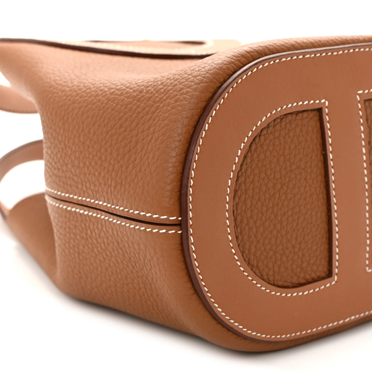 Taurillon Clemence Swift In-The-Loop 18 Bag Gold - Image 9